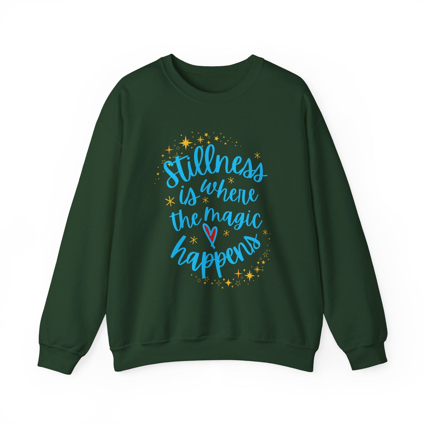 🌌The Magic of Stillness - Mindful Moments Crewneck Sweatshirt