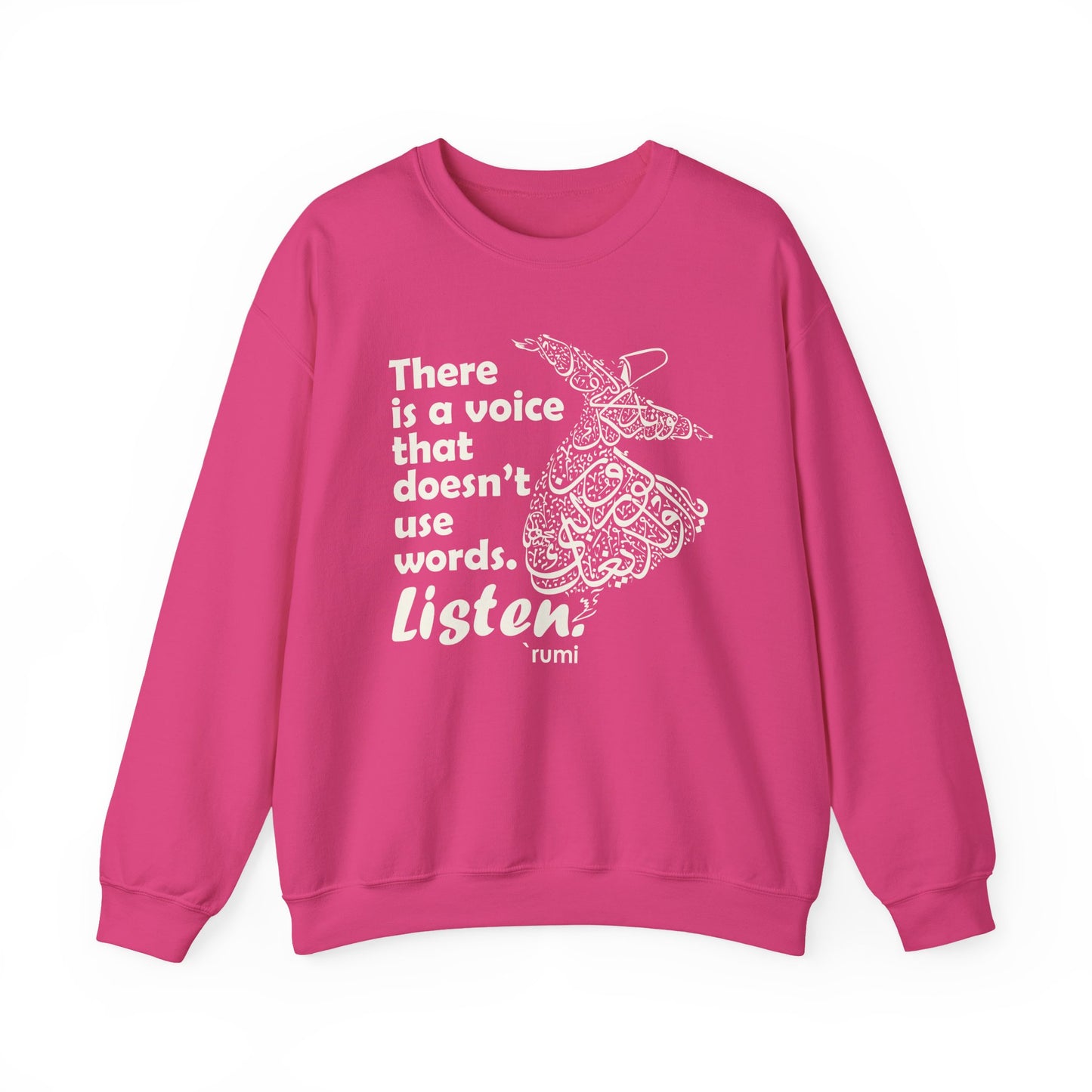 🎶The Voice Within - Rumi Crewneck Sweatshirt