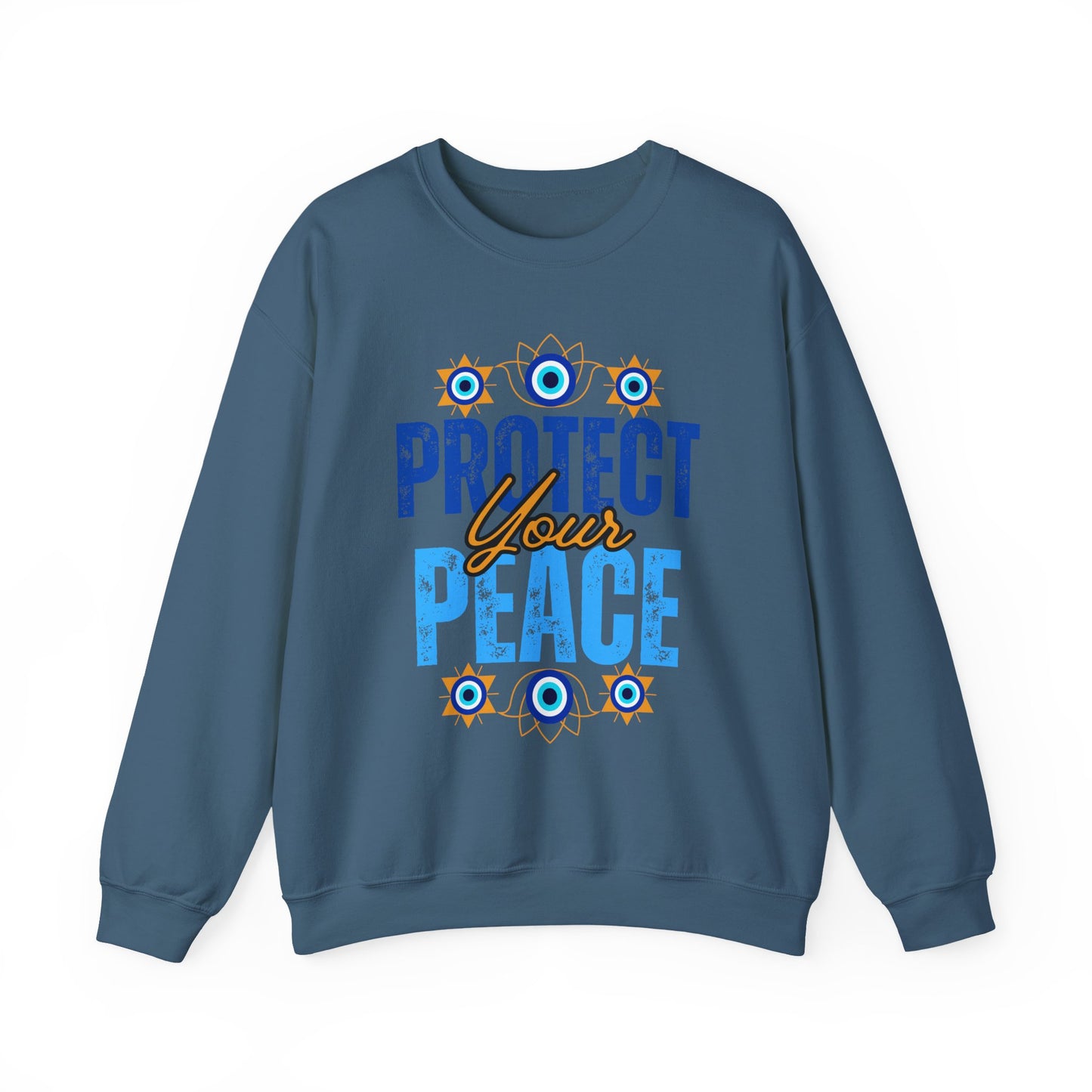 🧿Sacred Guard - Protect Your Peace Crewneck Sweatshirt