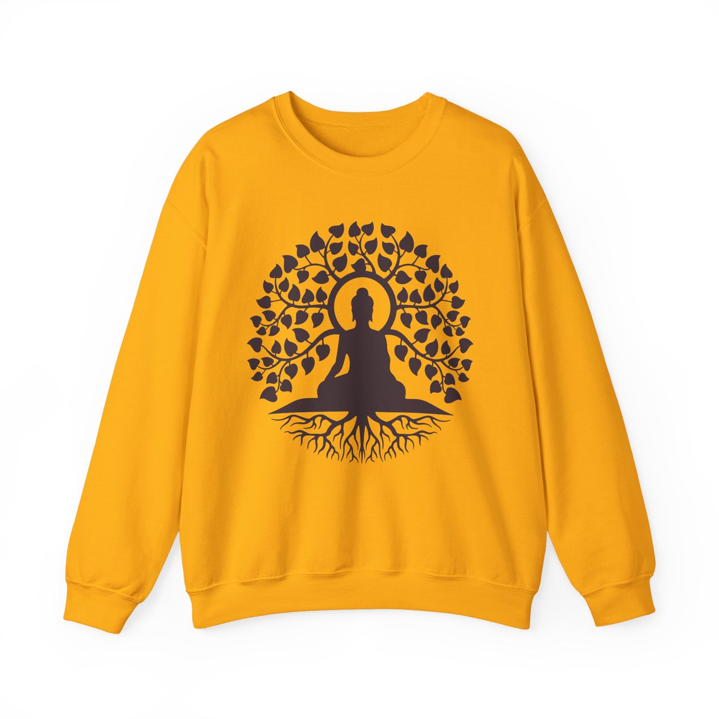 🌳Rooted in Peace - Buddha Serenity Crewneck Sweatshirt