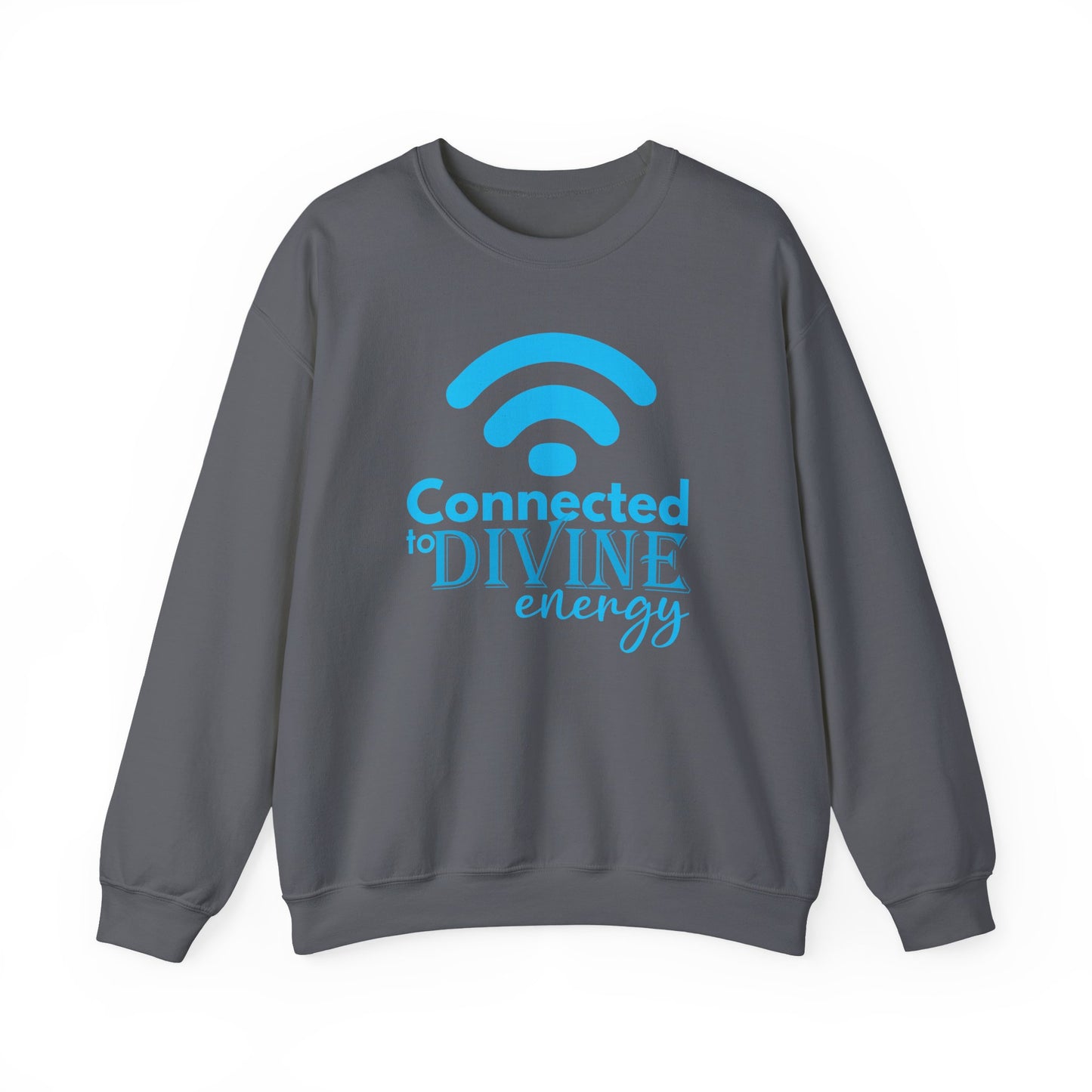 📶Divine Signal - Stay Spiritually Connected Crewneck Sweatshirt