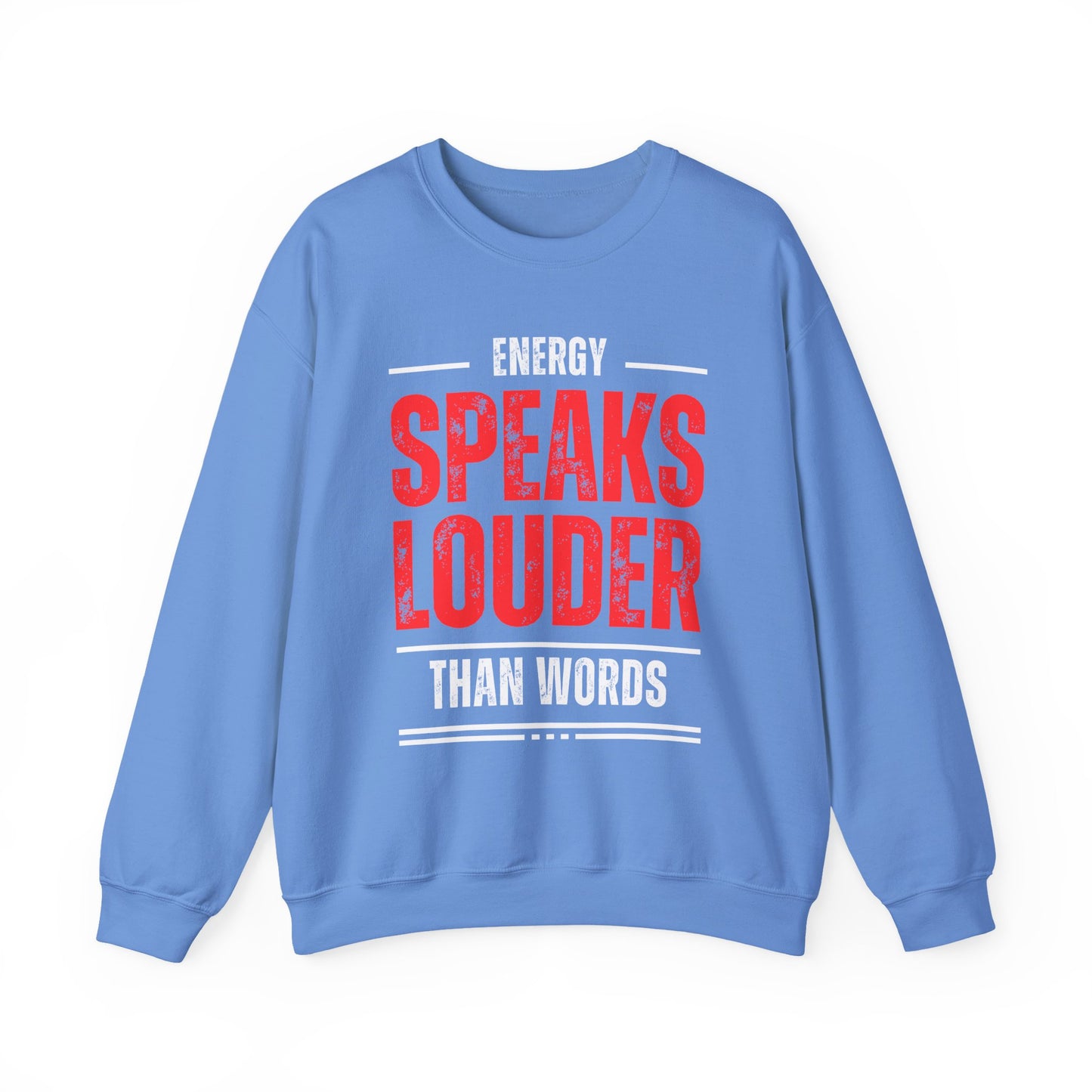🔮Energy Speaks Louder - Vibrational Wisdom Crewneck Sweatshirt
