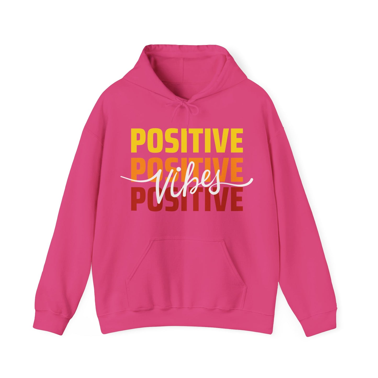 ✨ Positive Vibes - Powerful Motto Hooded Sweatshirt