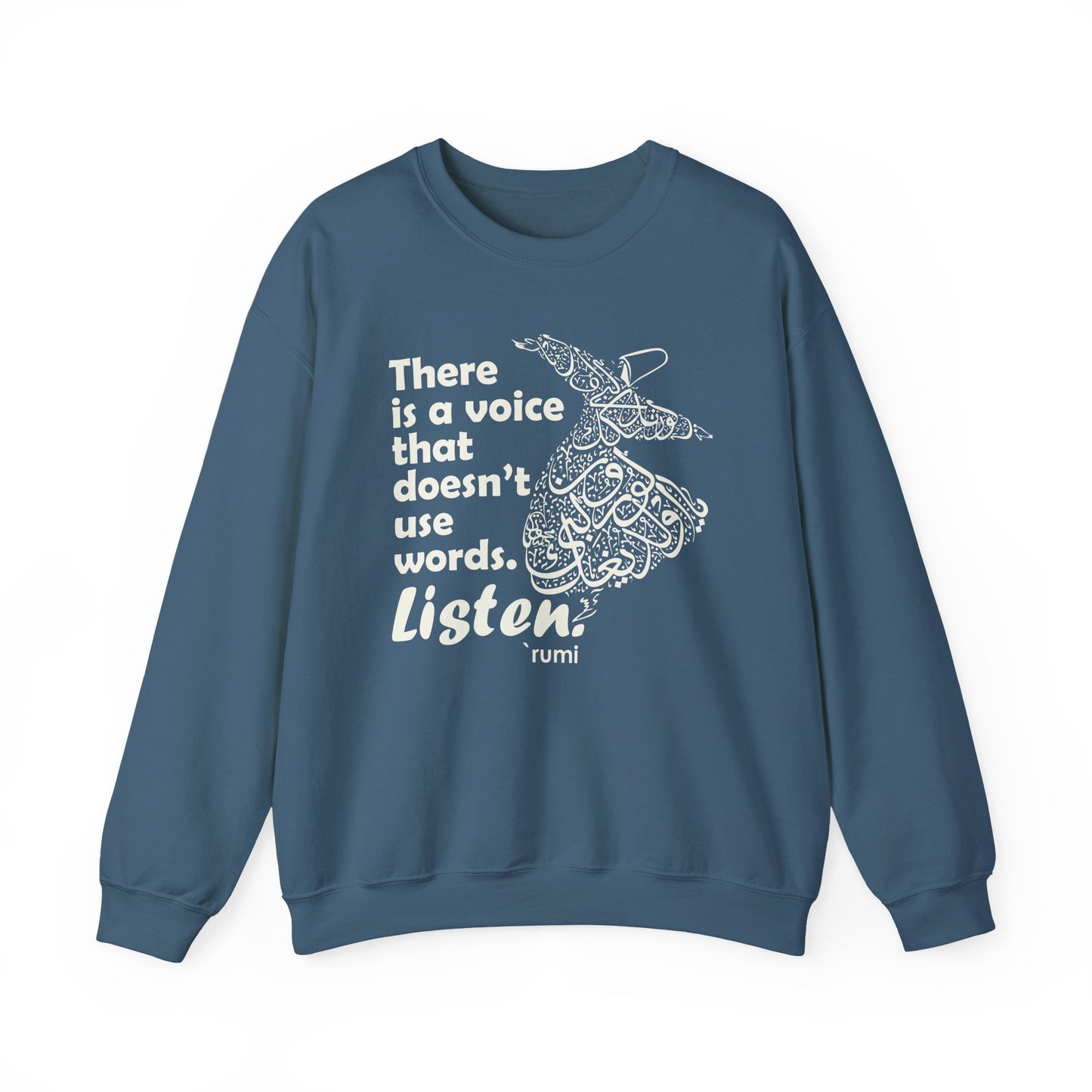 🎶The Voice Within - Rumi Crewneck Sweatshirt
