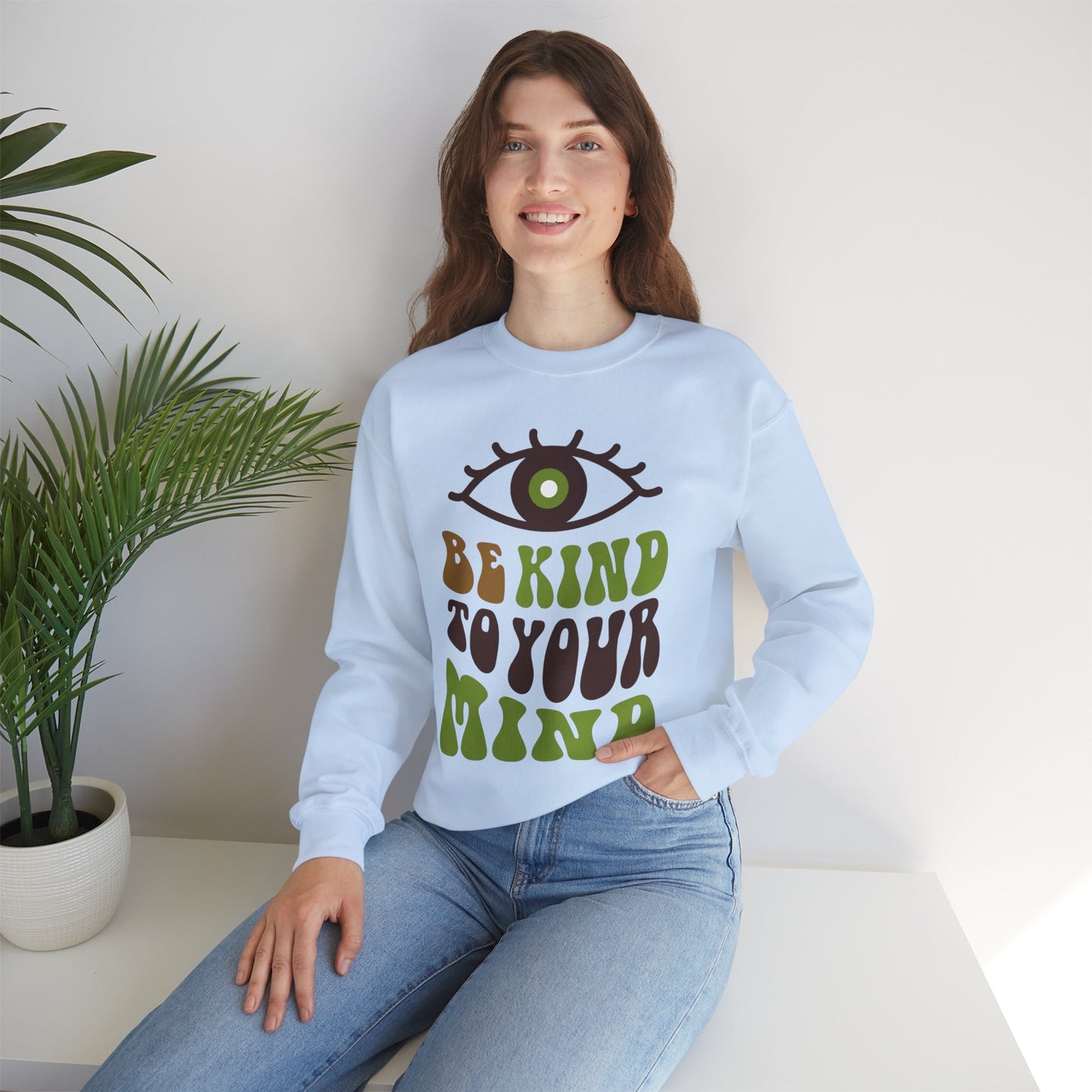 👁️Inner Vision - Kind Mind Crewneck Sweatshirt