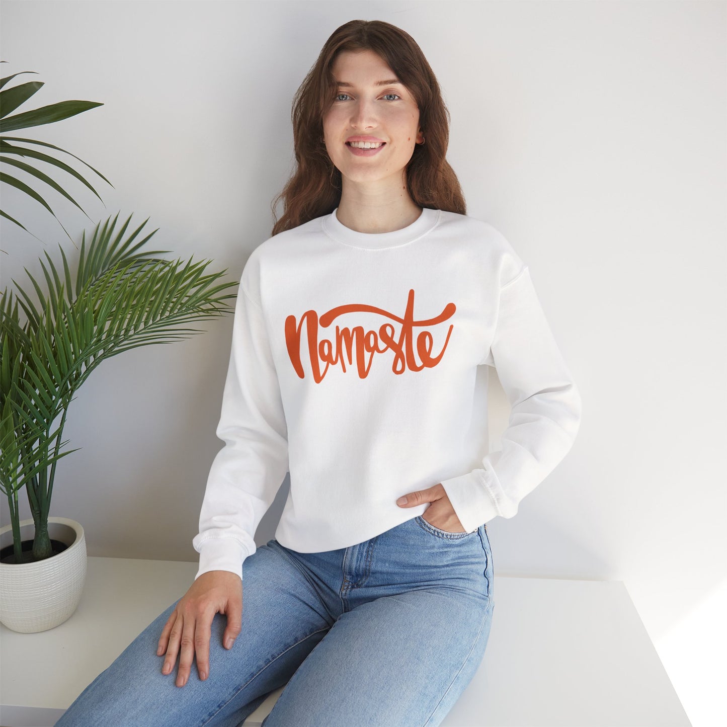 🕉️Namaste - The Light in Me Honors the Light in You Crewneck Sweatshirt