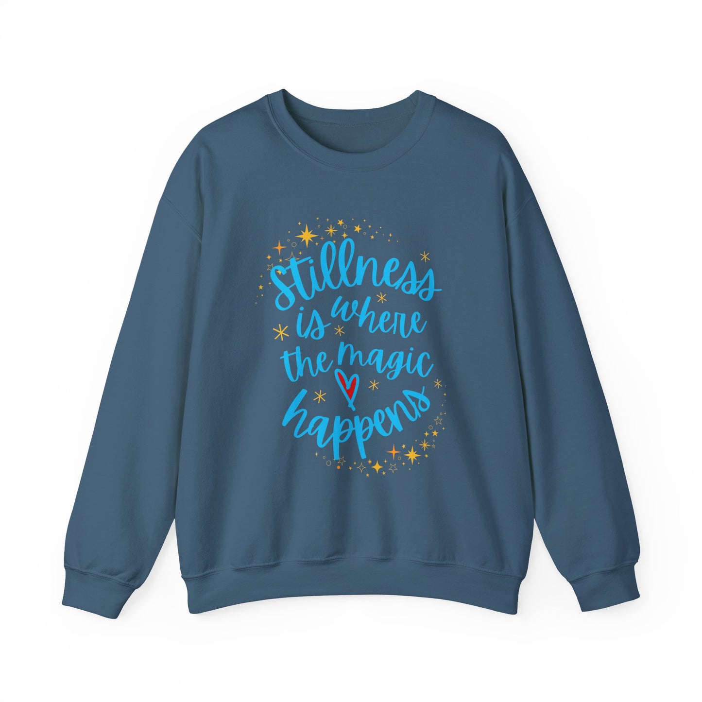 🌌The Magic of Stillness - Mindful Moments Crewneck Sweatshirt