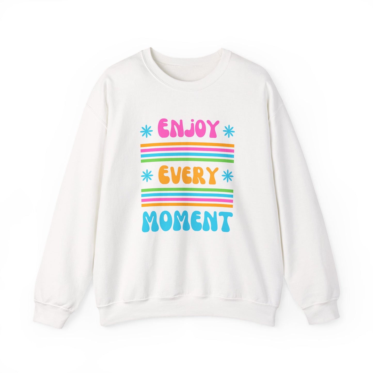 🌞Joy in Color - Every Moment is a Miracle Crewneck Sweatshirt