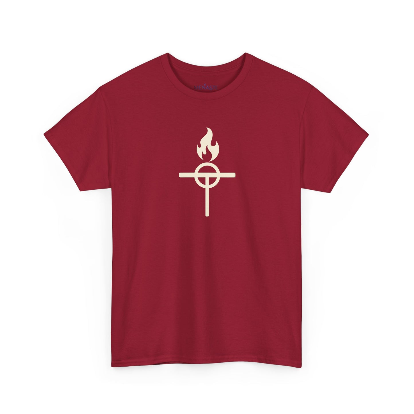 ⚔️ The Warrior Monk Sigil — Menaste Monastic T-Shirt