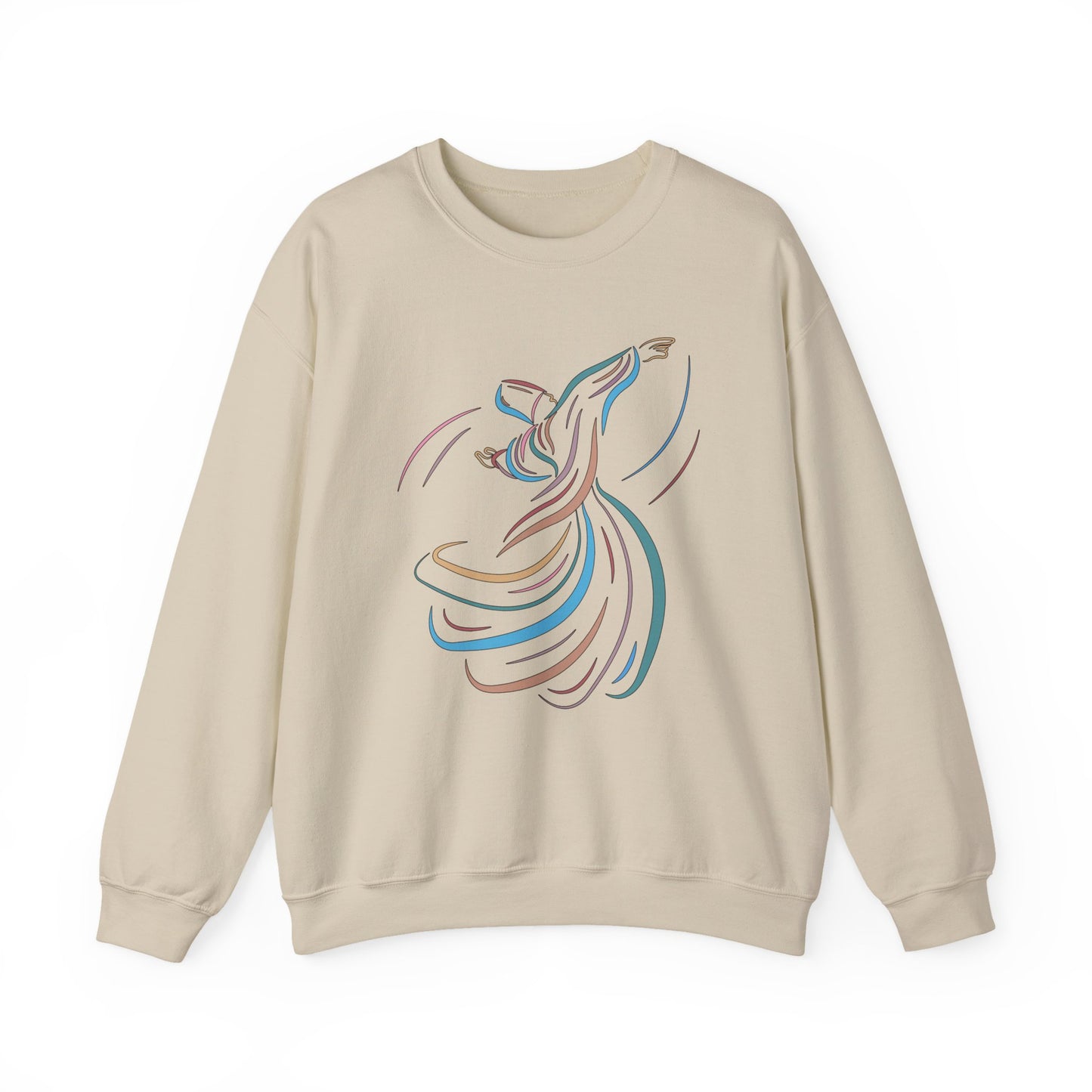 🌪️Sacred Spin - Whirling Within Crewneck Sweatshirt