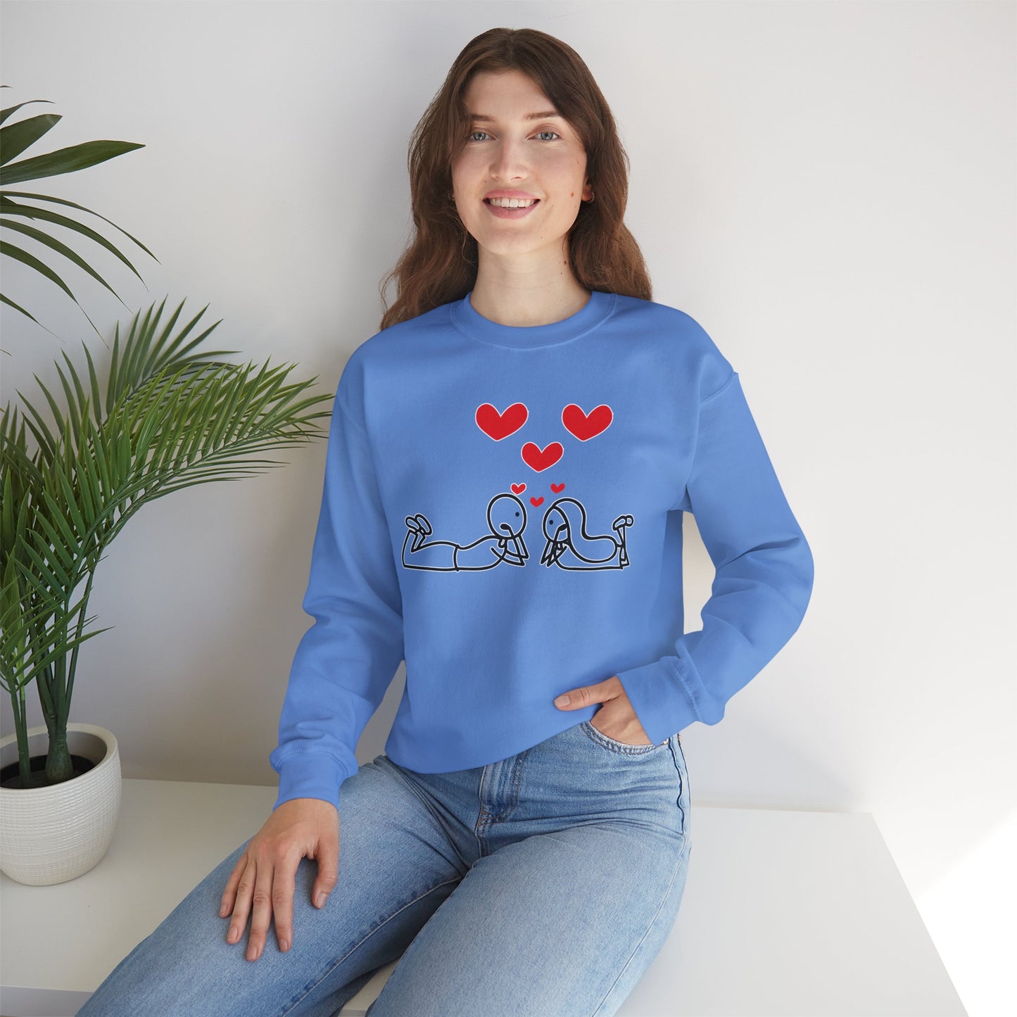 💞Love Looks Like This - Cozy Connection Sweatshirt