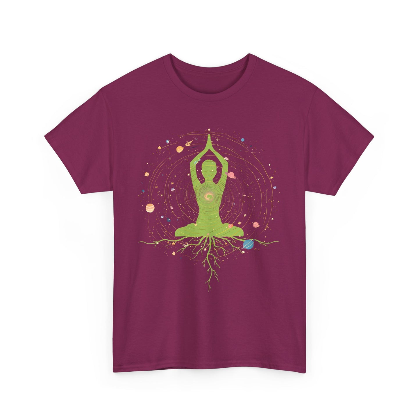Rooted Soul, Cosmic Heart Heavy Cotton Tee