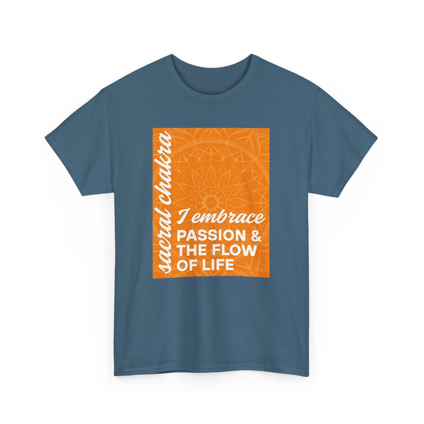 🧡Flow of Passion Heavy Cotton Tee - Embrace Your Creativity