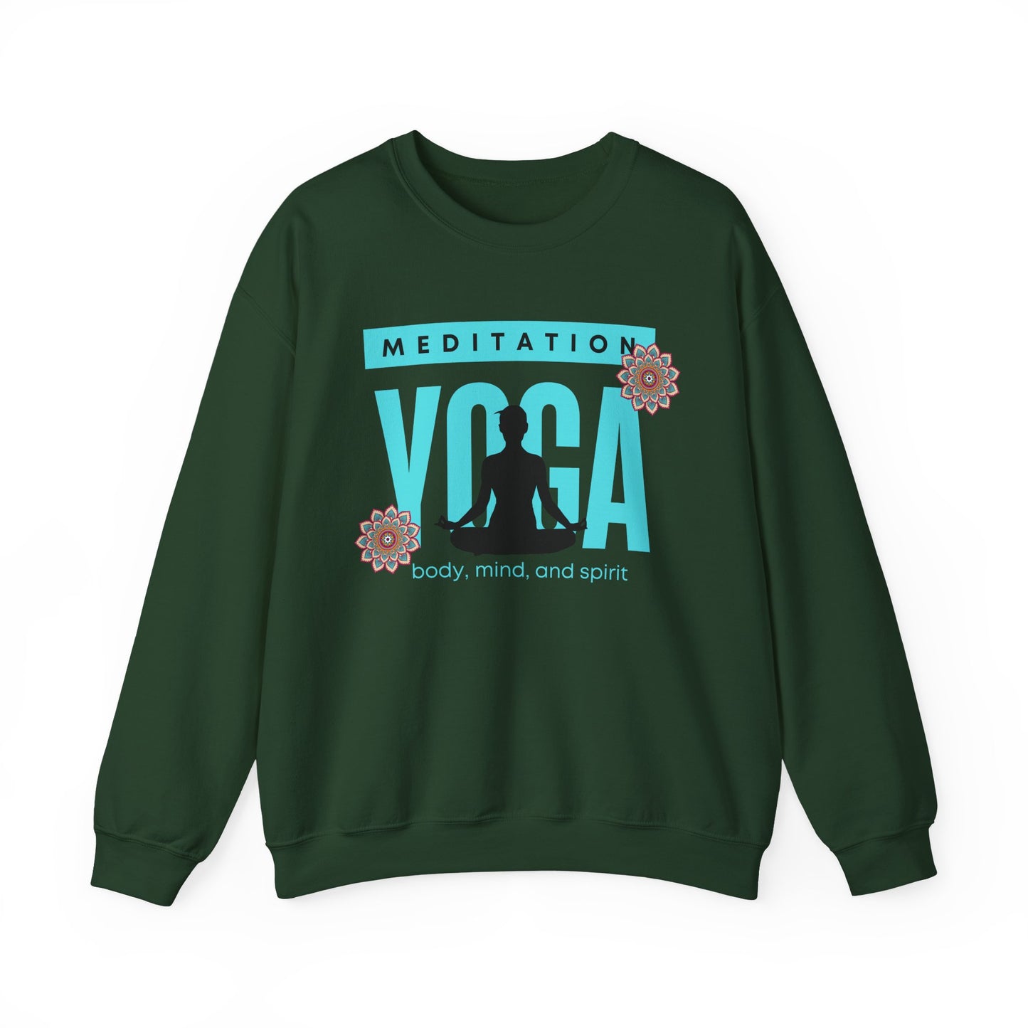 🕉️Meditation • Yoga • Body, Mind & Spirit Crewneck Sweatshirt