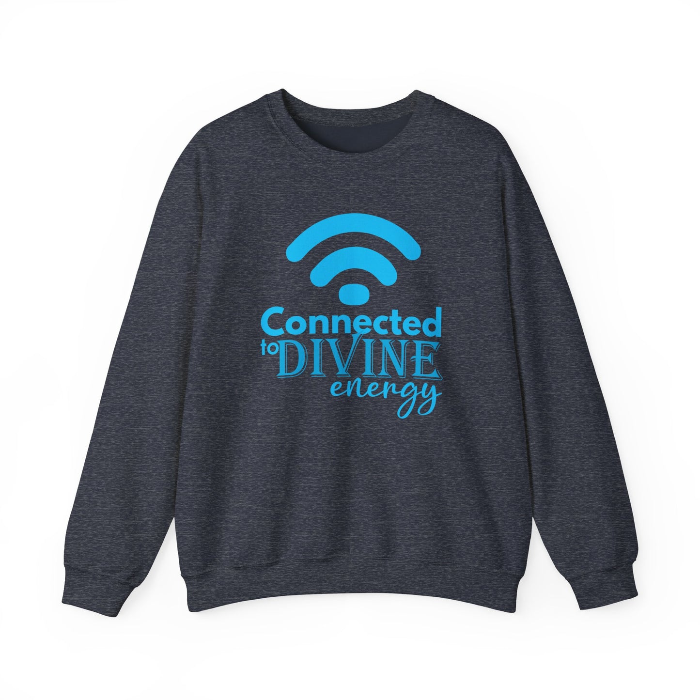 📶Divine Signal - Stay Spiritually Connected Crewneck Sweatshirt