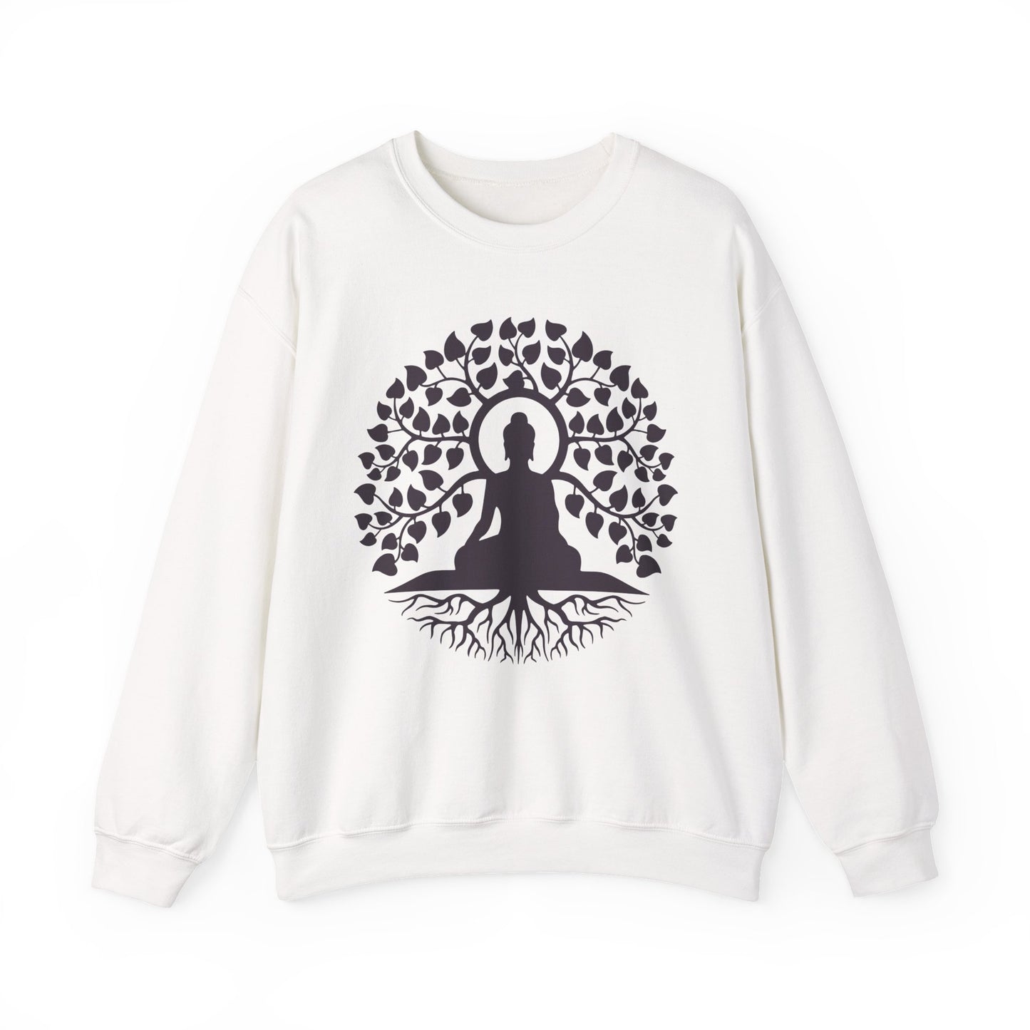 🌳Rooted in Peace - Buddha Serenity Crewneck Sweatshirt