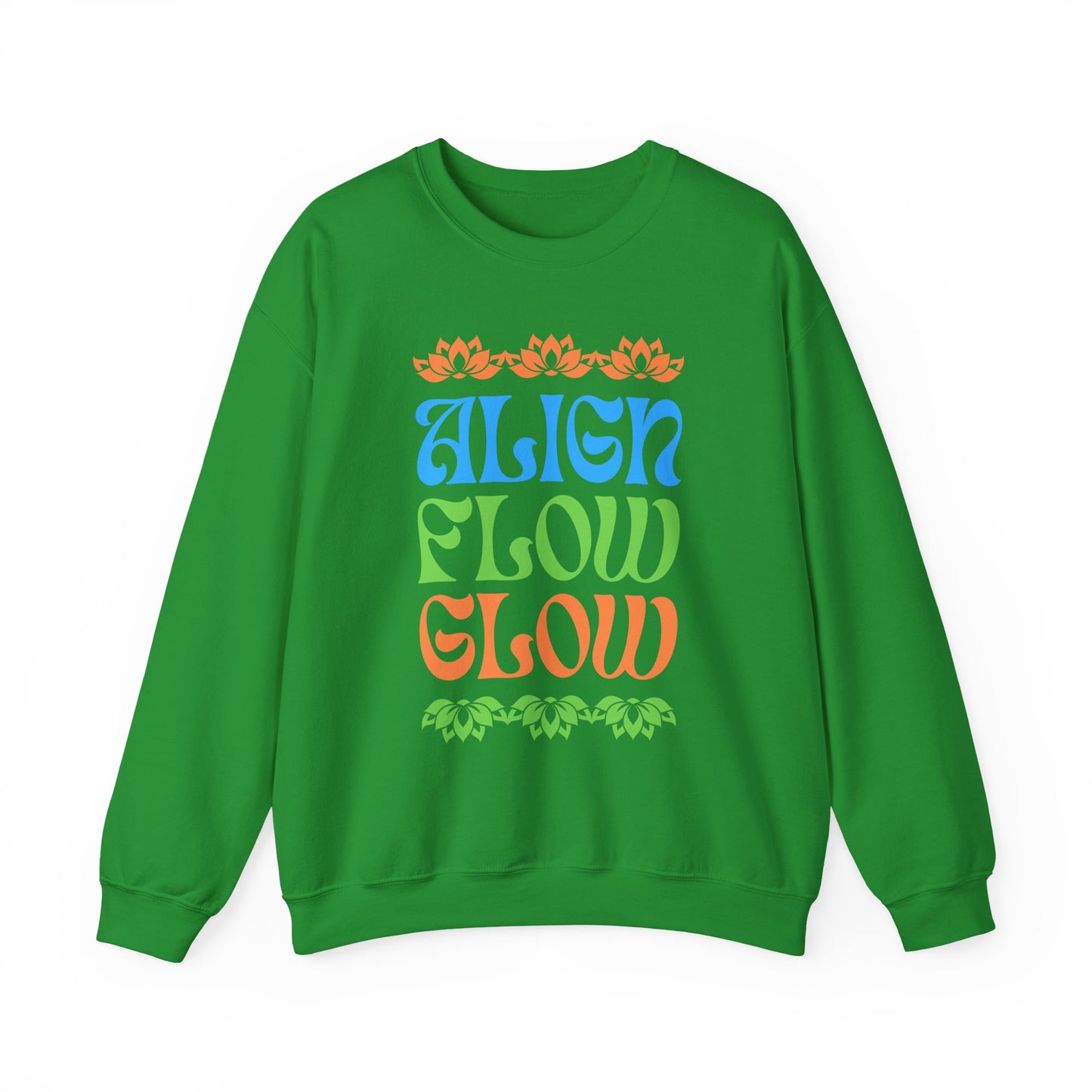 💫Align • Flow • Glow - Lotus Harmony Crewneck Sweatshirt