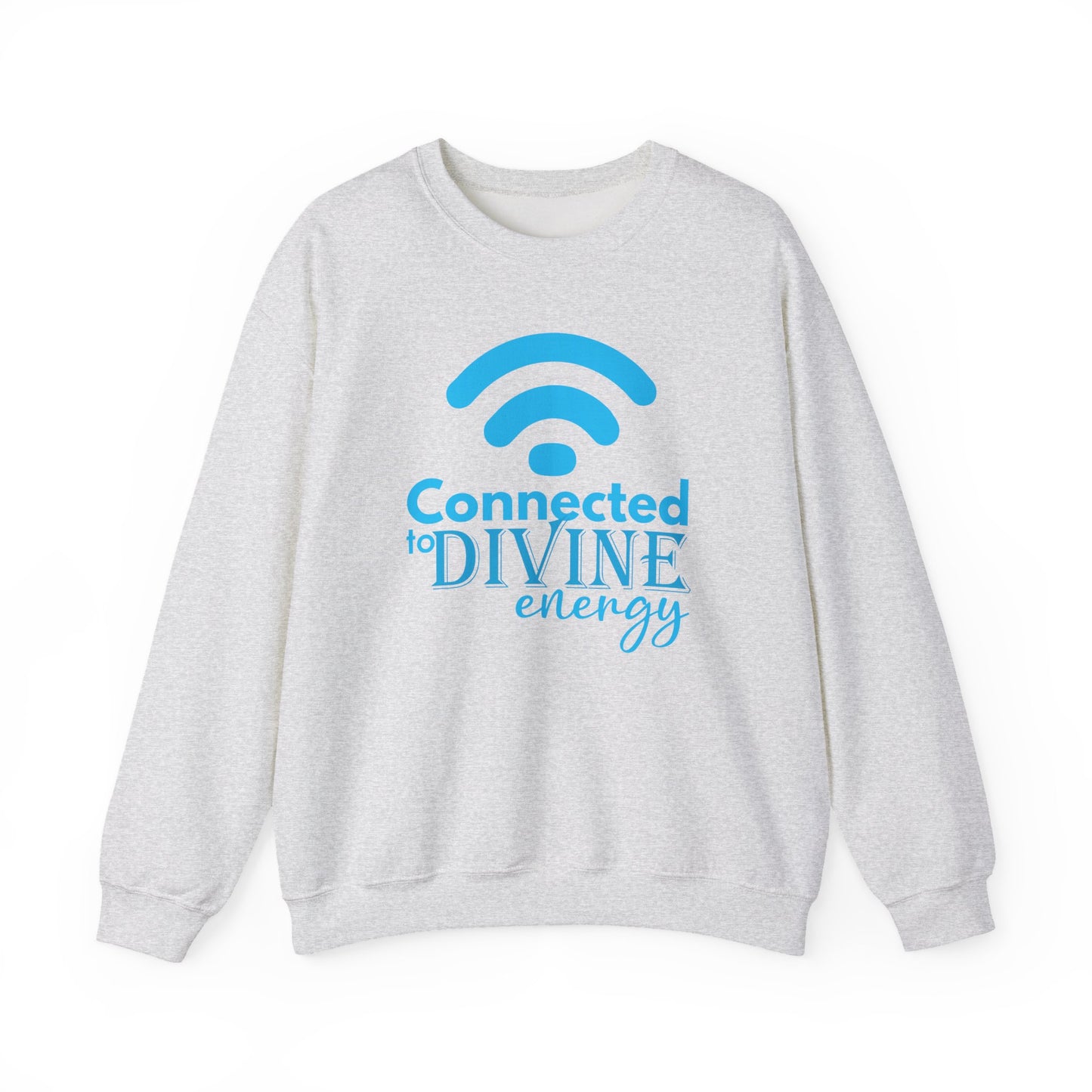 📶Divine Signal - Stay Spiritually Connected Crewneck Sweatshirt