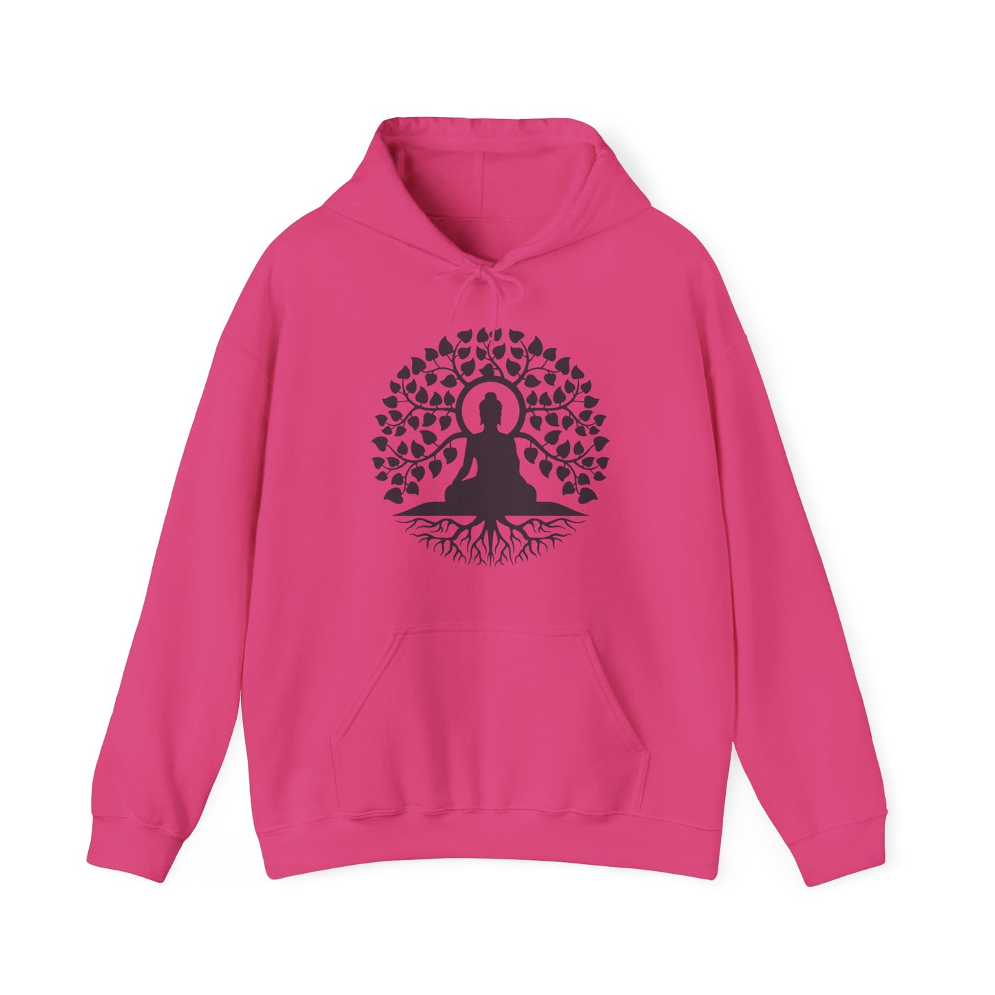 🌱Stillness Hoodie – Buddha Roots & Inner Peace🧘♂️🌳✨