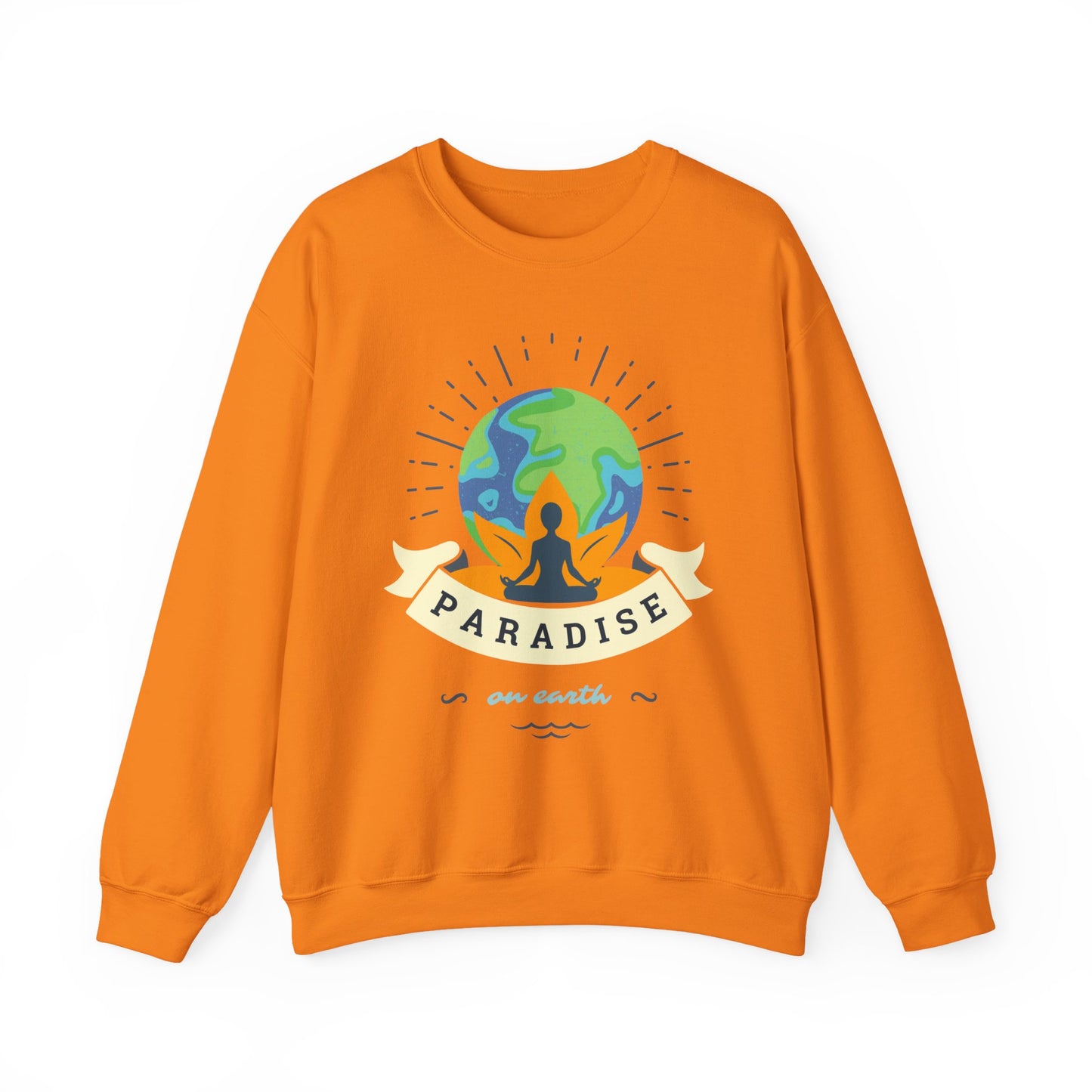 🌏Paradise on Earth - "Find Your Stillness, Find Your Heaven" Crewneck Sweatshirt