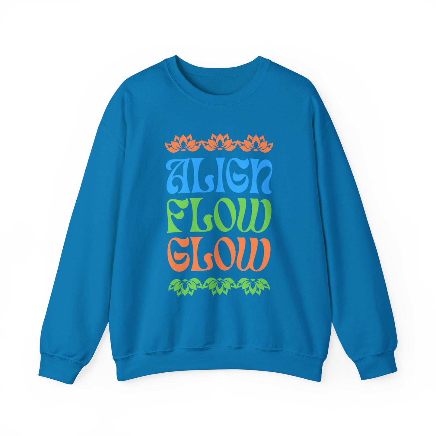 💫Align • Flow • Glow - Lotus Harmony Crewneck Sweatshirt