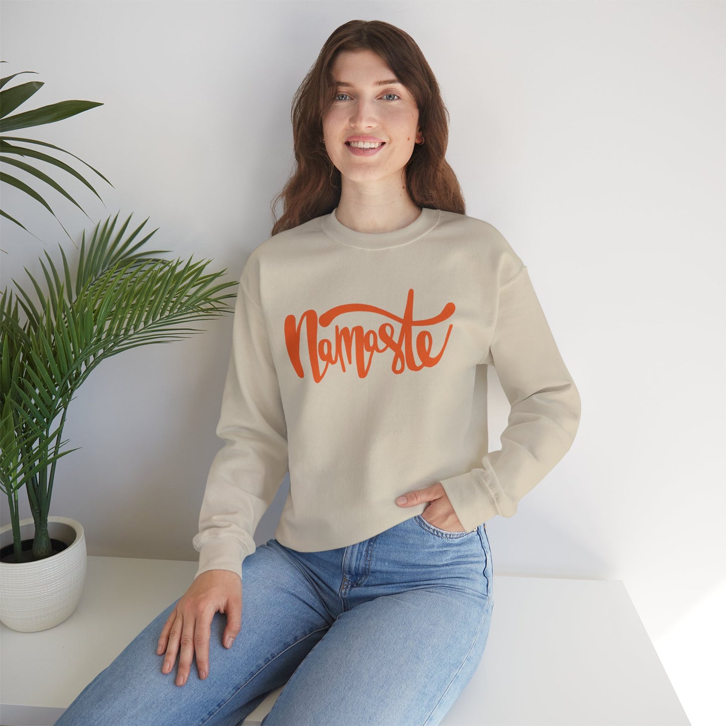 🕉️Namaste - The Light in Me Honors the Light in You Crewneck Sweatshirt
