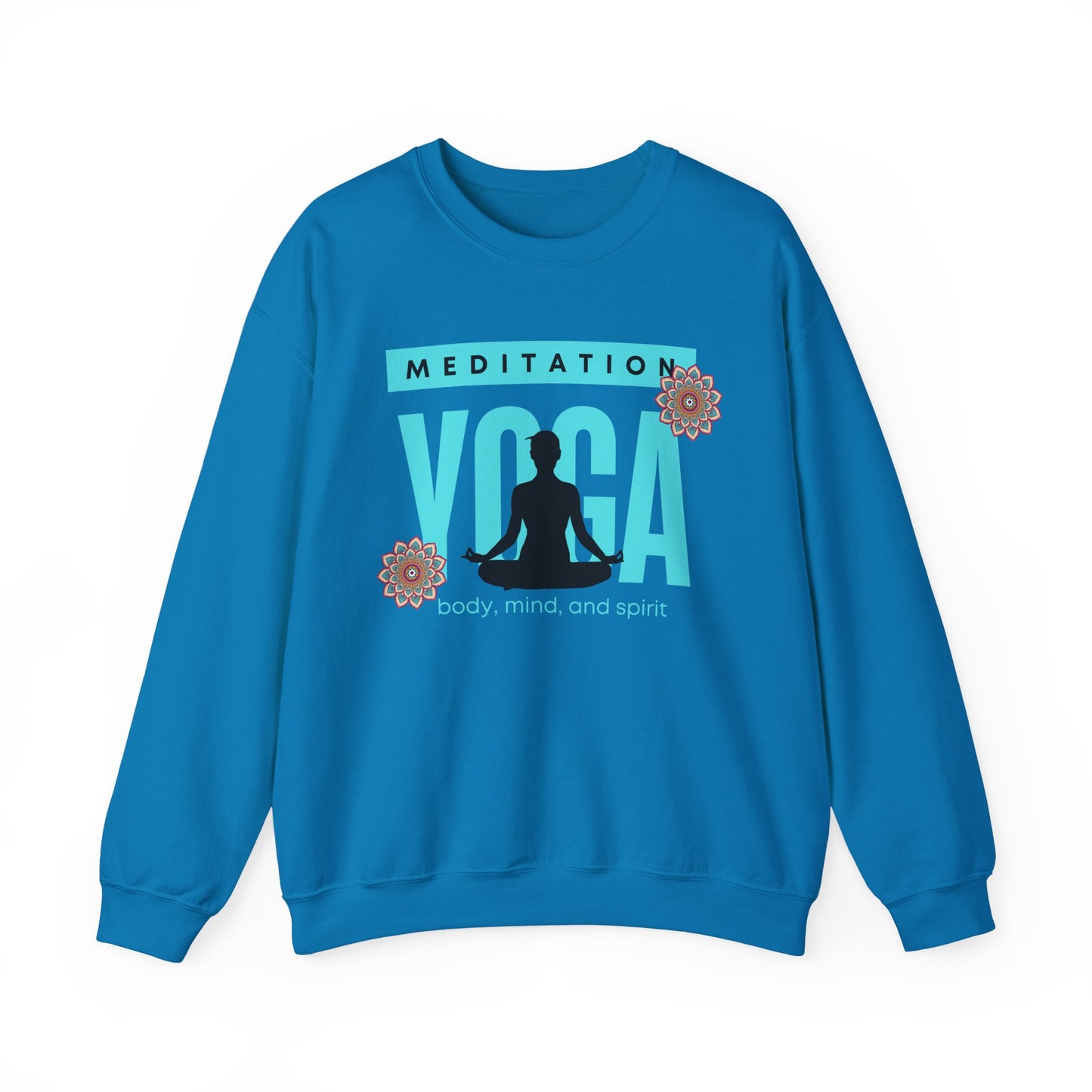 🕉️Meditation • Yoga • Body, Mind & Spirit Crewneck Sweatshirt