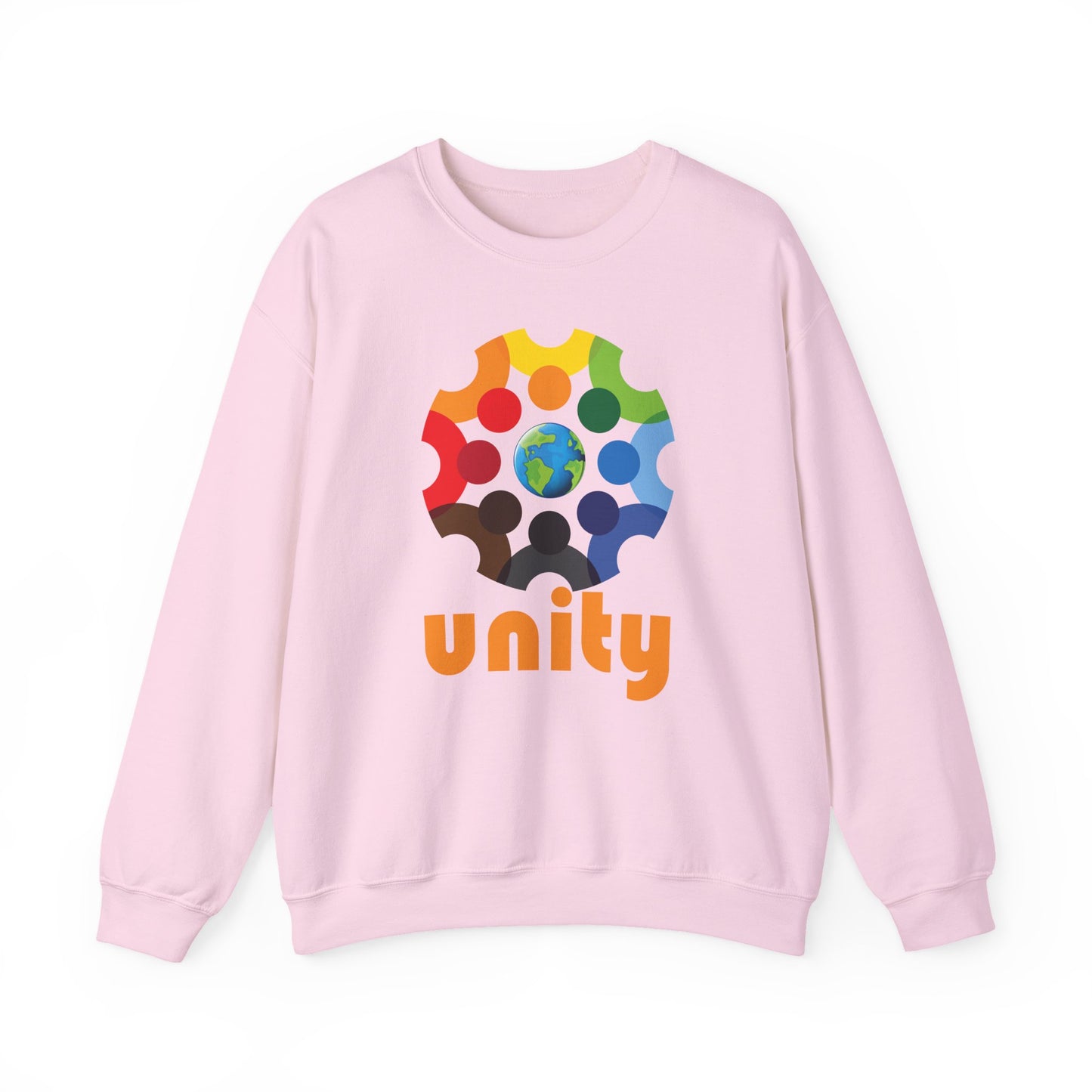 🌐UNITY — One Earth. One Circle. One Heart. - Crewneck Sweatshirt