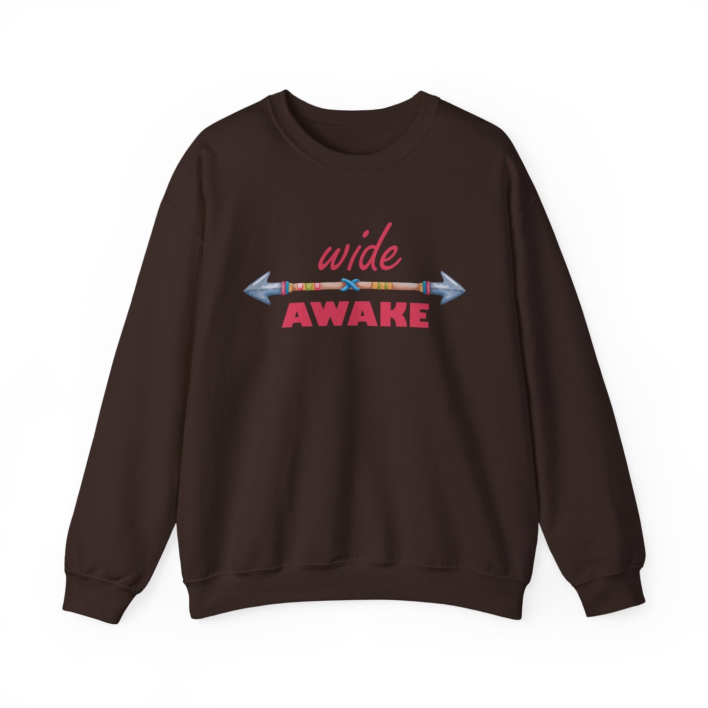 👁️🗨️Wide Awake - Aligned, Aware, Alive - Crewneck Sweatshirt