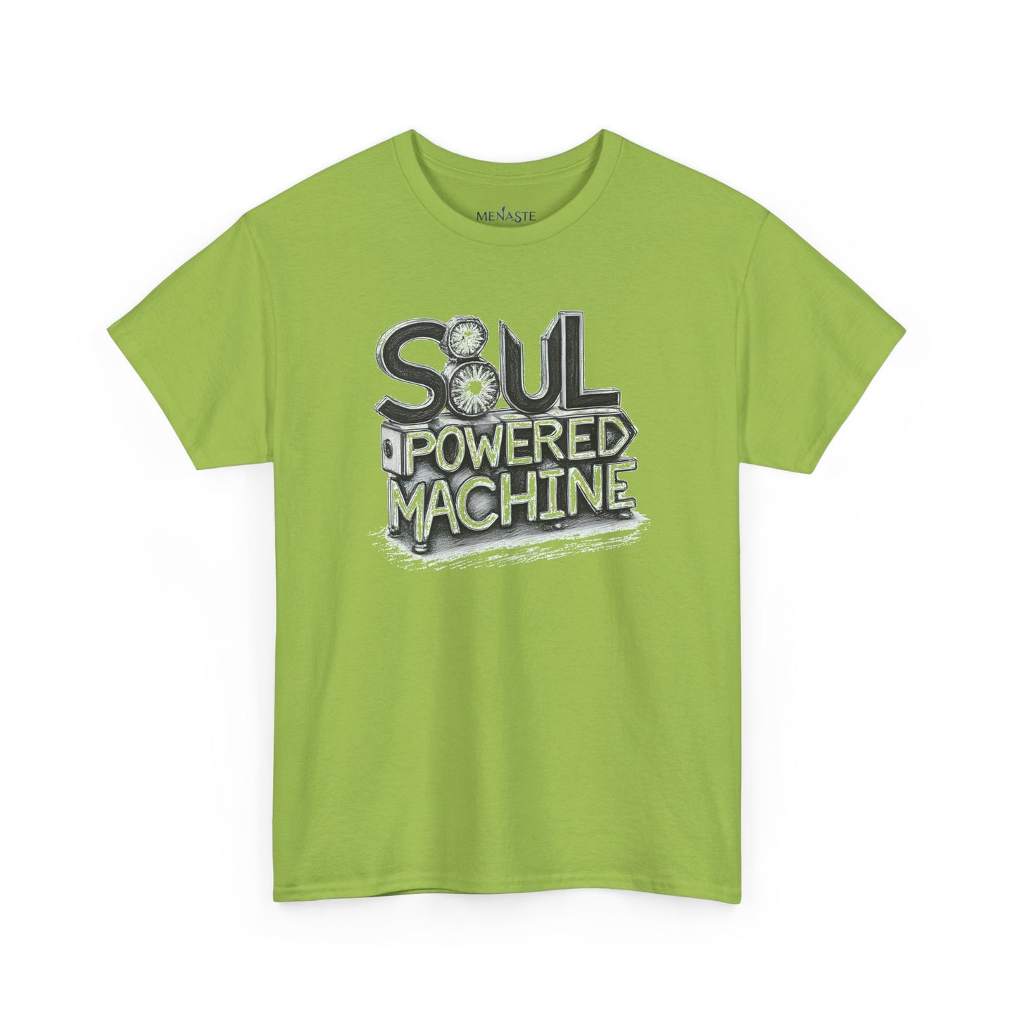 ⚙️ Menaste “Soul Powered Machine” Tee