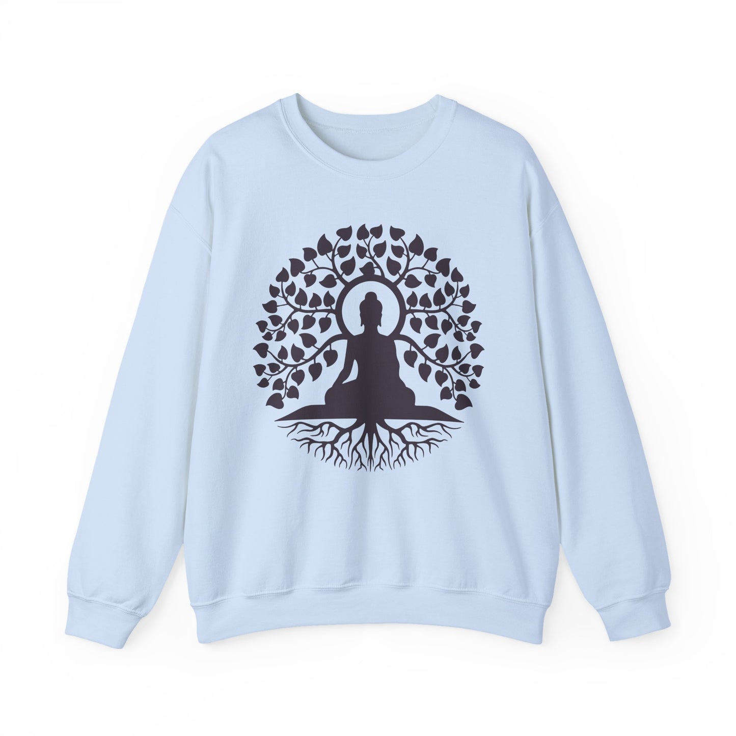 🌳Rooted in Peace - Buddha Serenity Crewneck Sweatshirt