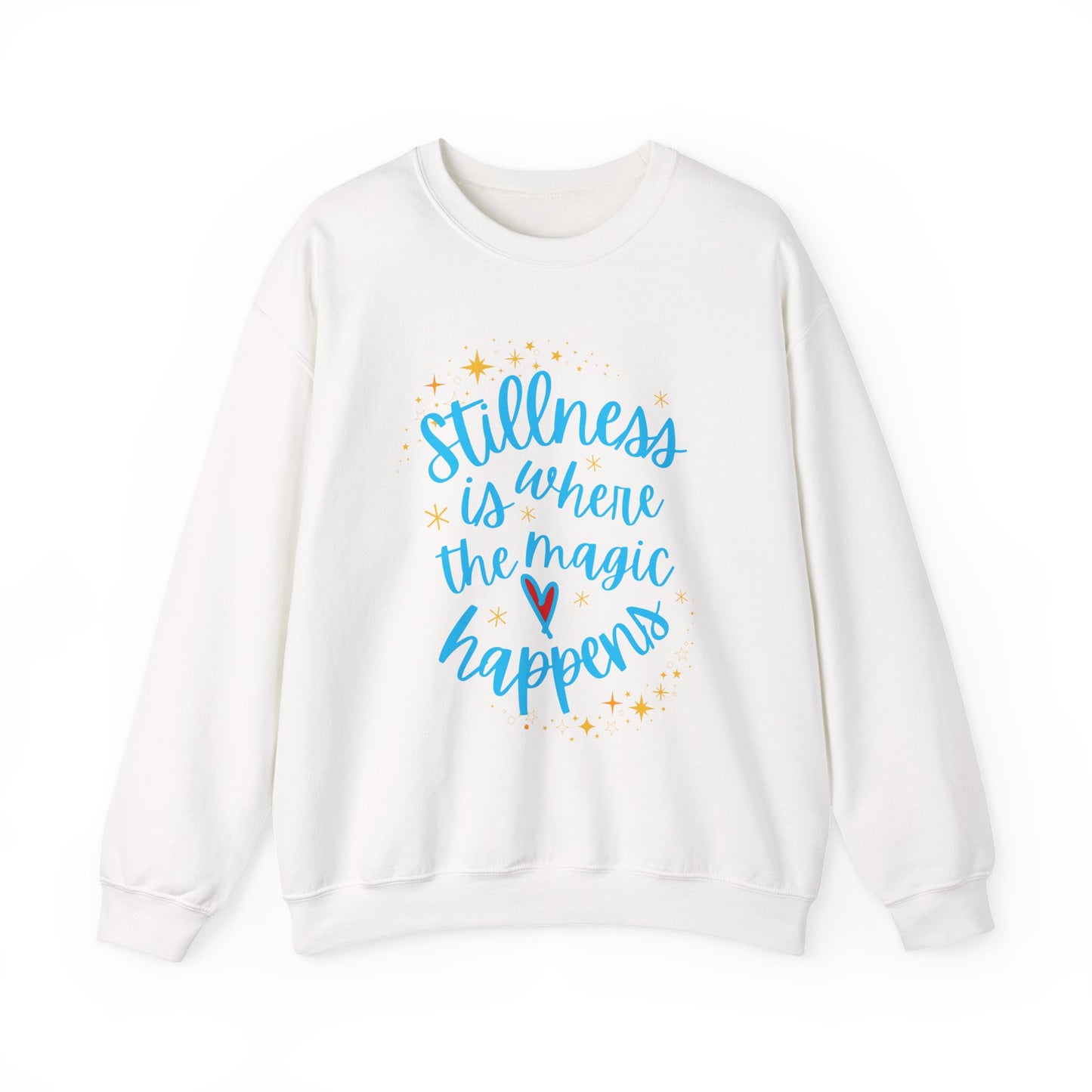 🌌The Magic of Stillness - Mindful Moments Crewneck Sweatshirt