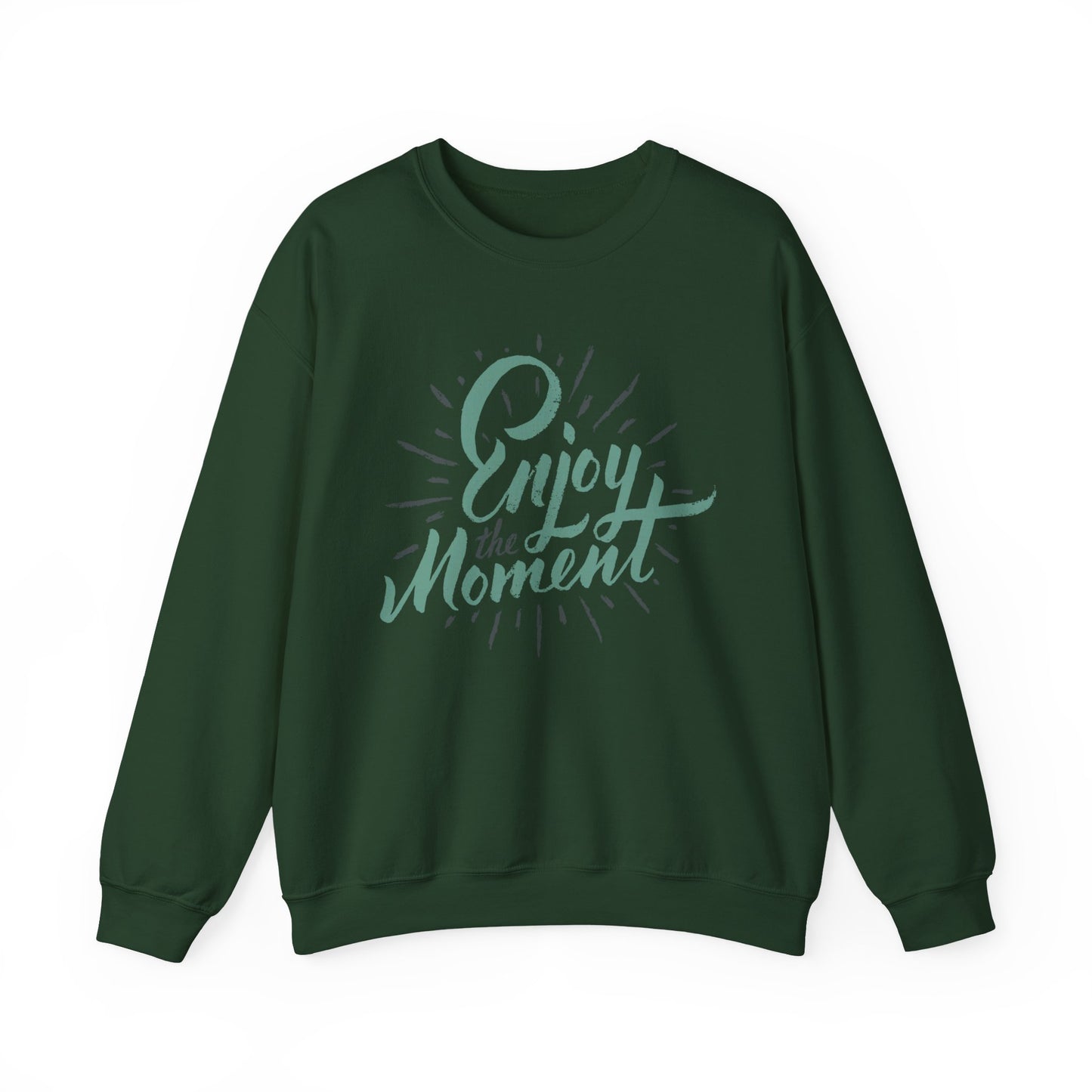 🌼Present & Peaceful - "Enjoy the Moment" Crewneck Sweatshirt