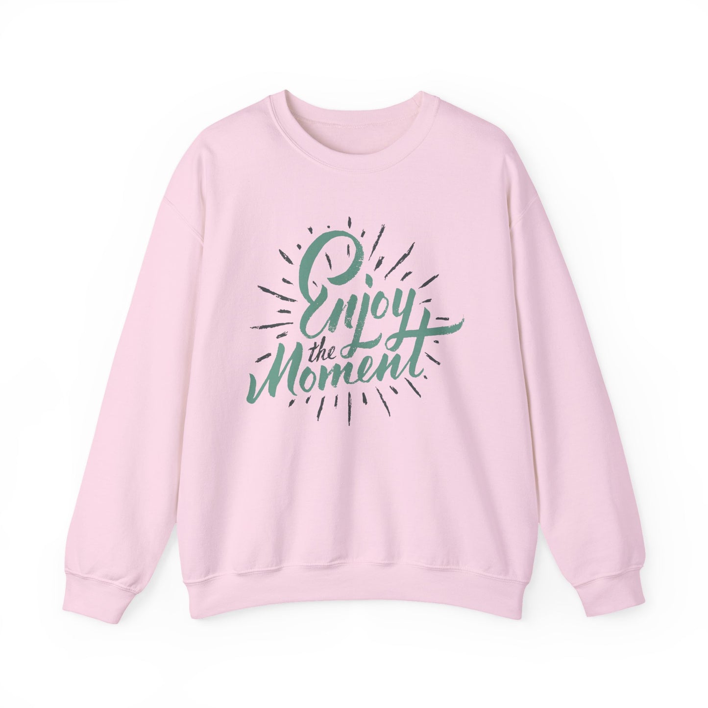 🌼Present & Peaceful - "Enjoy the Moment" Crewneck Sweatshirt
