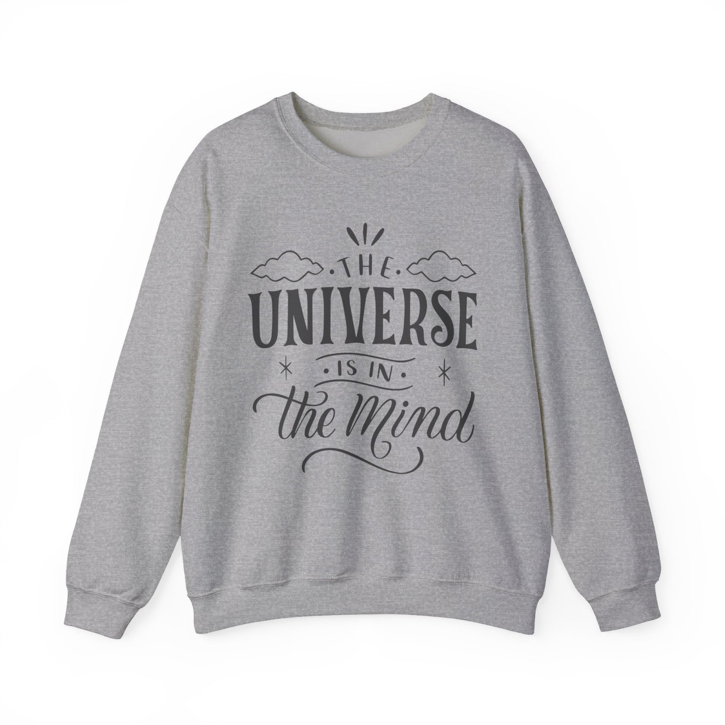 🪐Mindful Cosmos - The Universe Within Crewneck Sweatshirt
