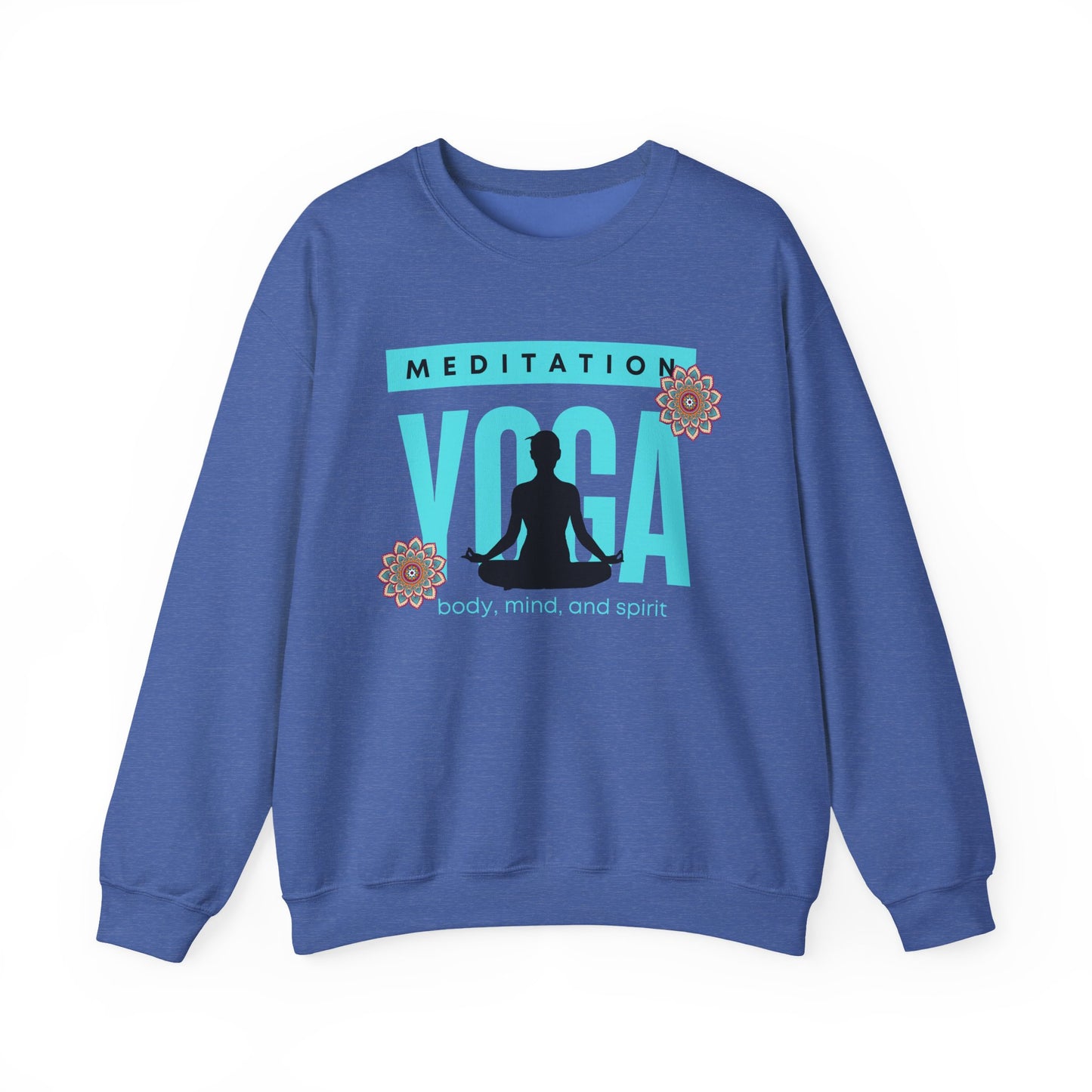 🕉️Meditation • Yoga • Body, Mind & Spirit Crewneck Sweatshirt