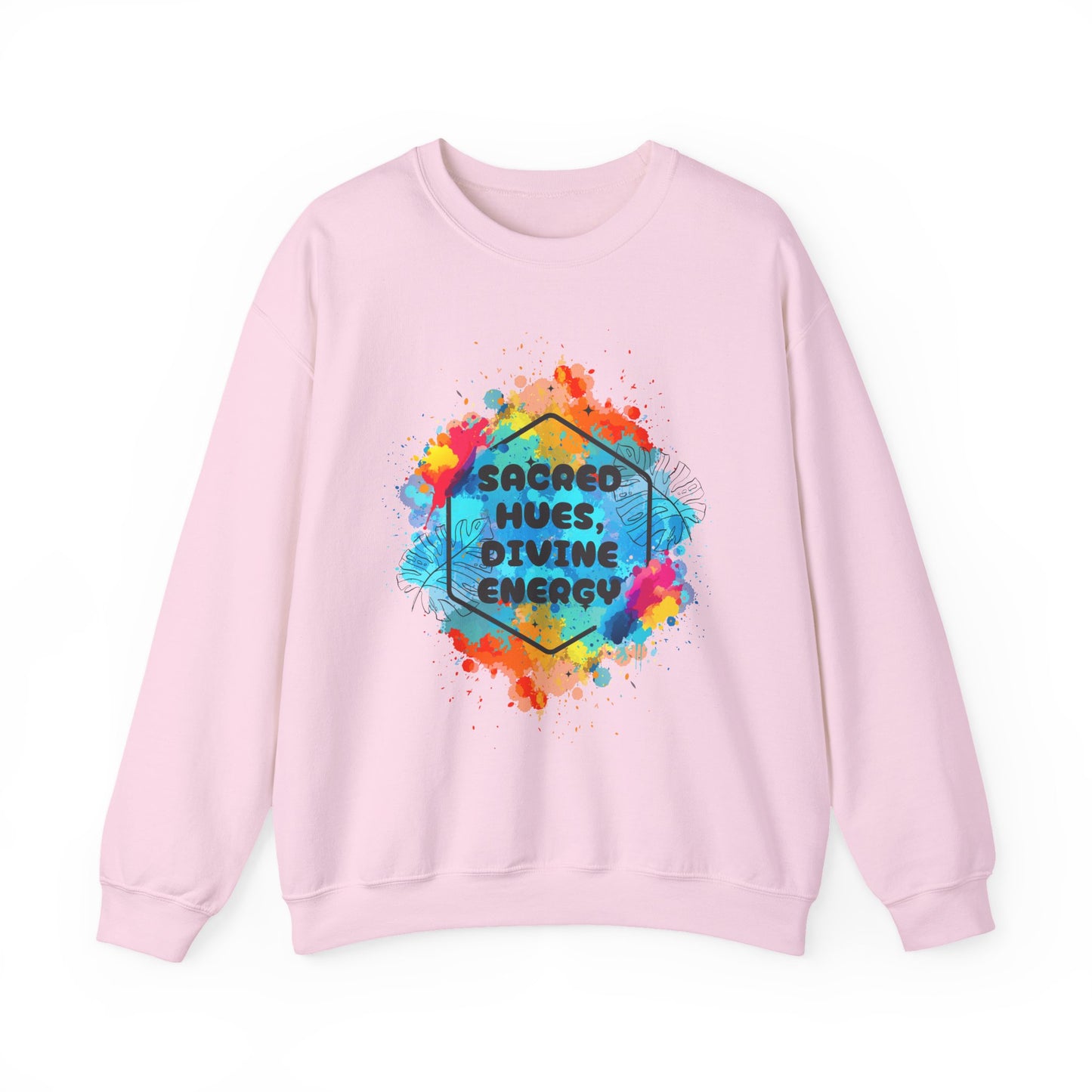 🎨Sacred Hues - Divine Energy Crewneck Sweatshirt