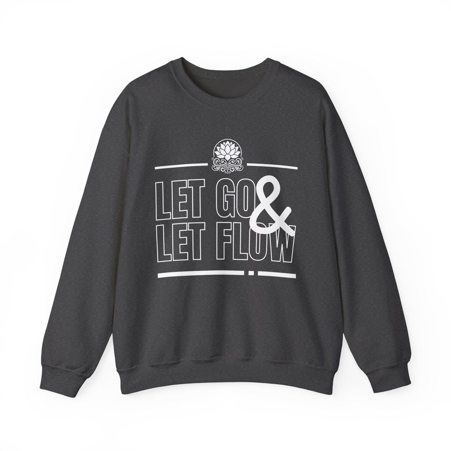 🌙Let Go & Let Flow - Calm Vibes Crewneck Sweatshirt