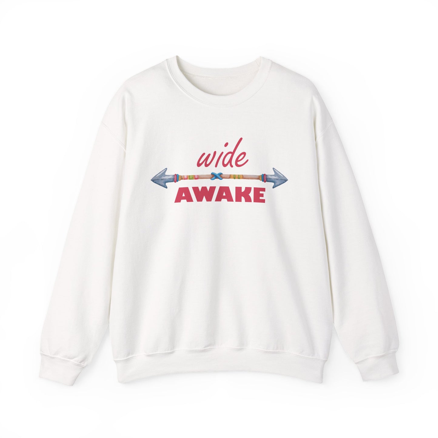 👁️🗨️Wide Awake - Aligned, Aware, Alive - Crewneck Sweatshirt