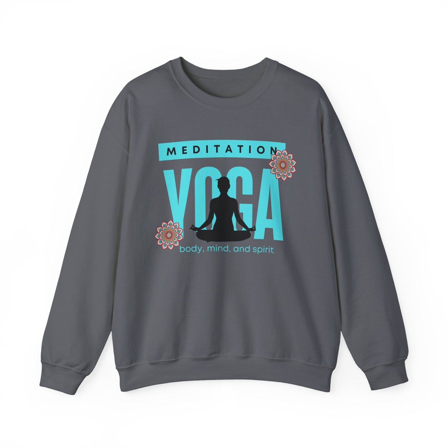 🕉️Meditation • Yoga • Body, Mind & Spirit Crewneck Sweatshirt