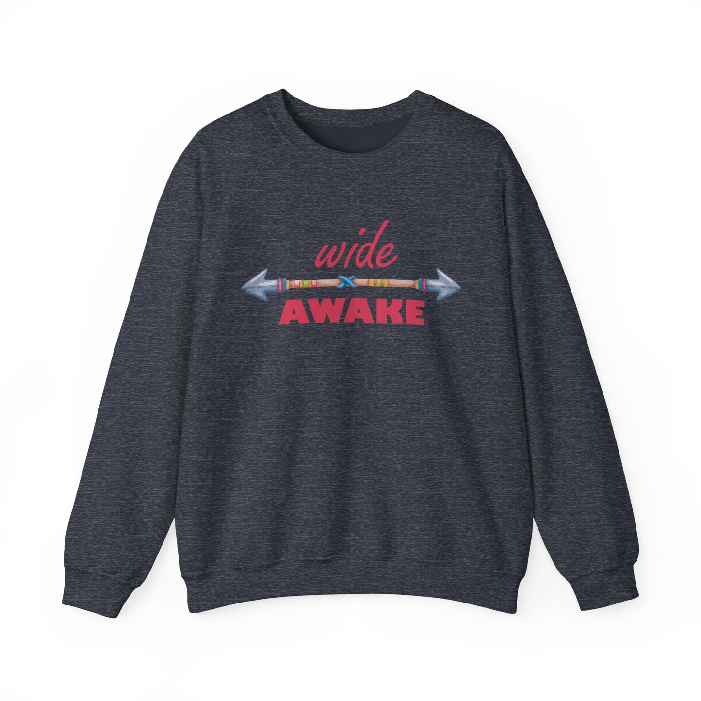 👁️🗨️Wide Awake - Aligned, Aware, Alive - Crewneck Sweatshirt
