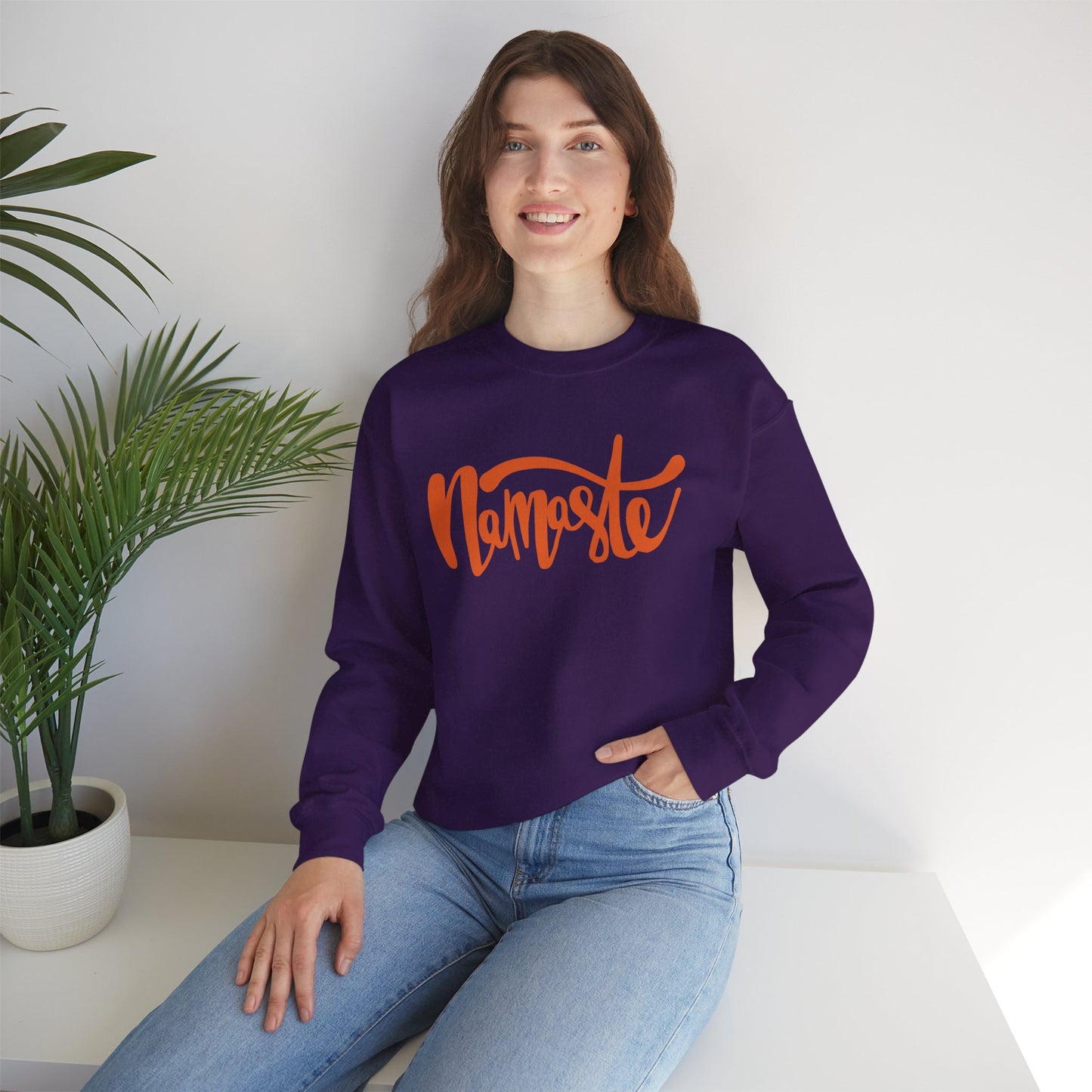 🕉️Namaste - The Light in Me Honors the Light in You Crewneck Sweatshirt