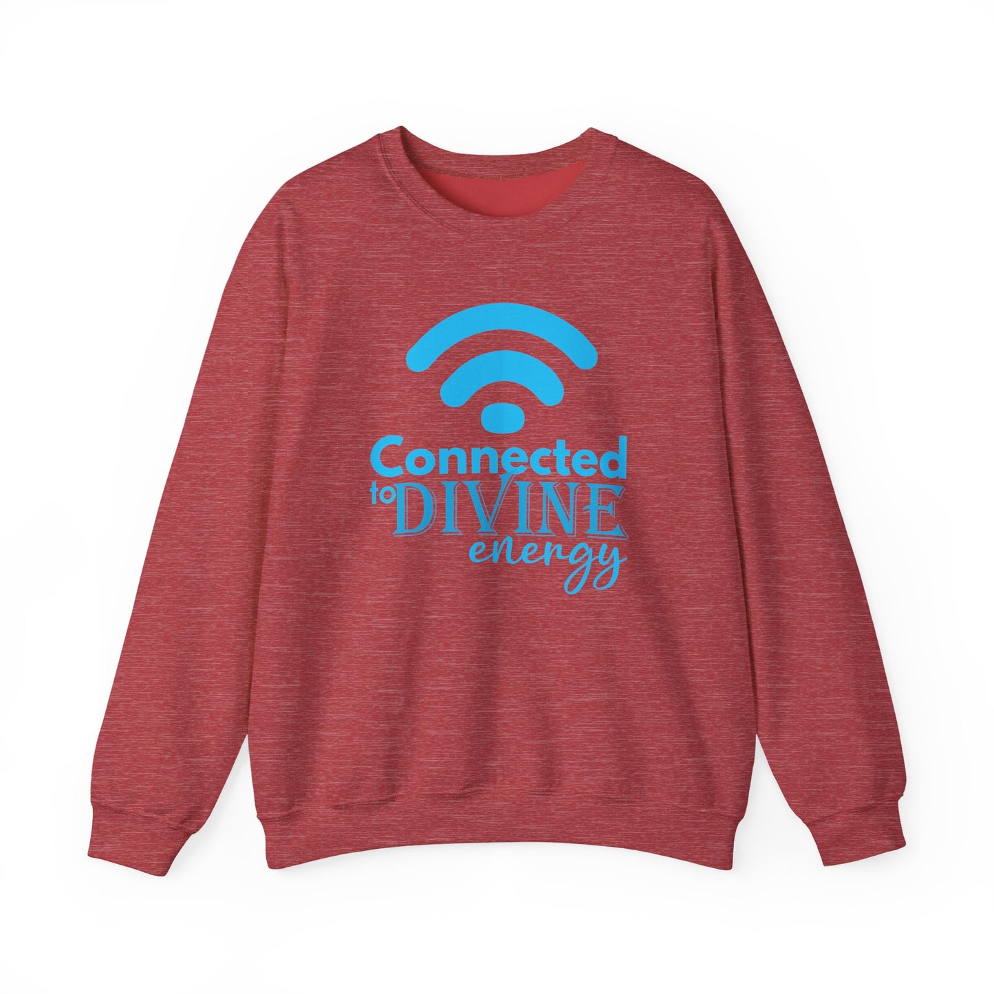 📶Divine Signal - Stay Spiritually Connected Crewneck Sweatshirt
