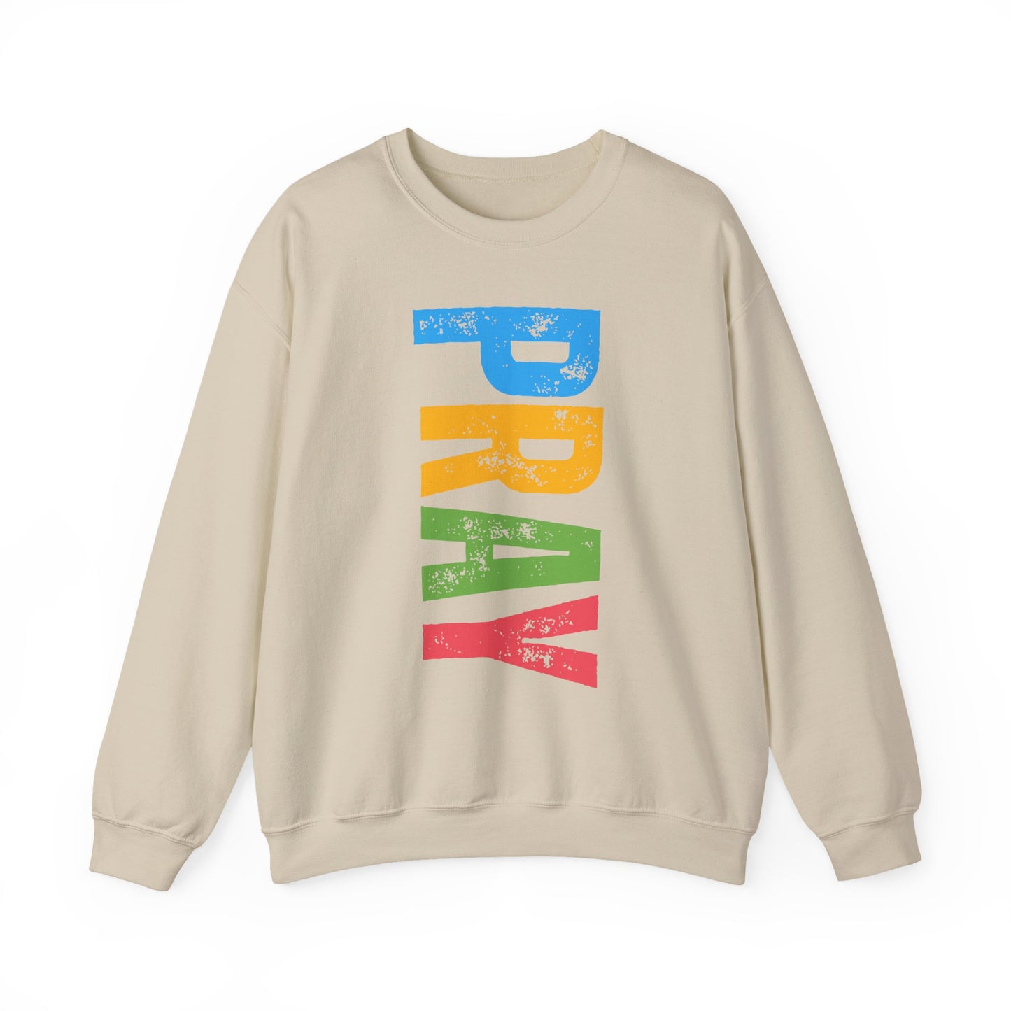 🌈Bold in Faith - PRAY Crewneck Sweatshirt