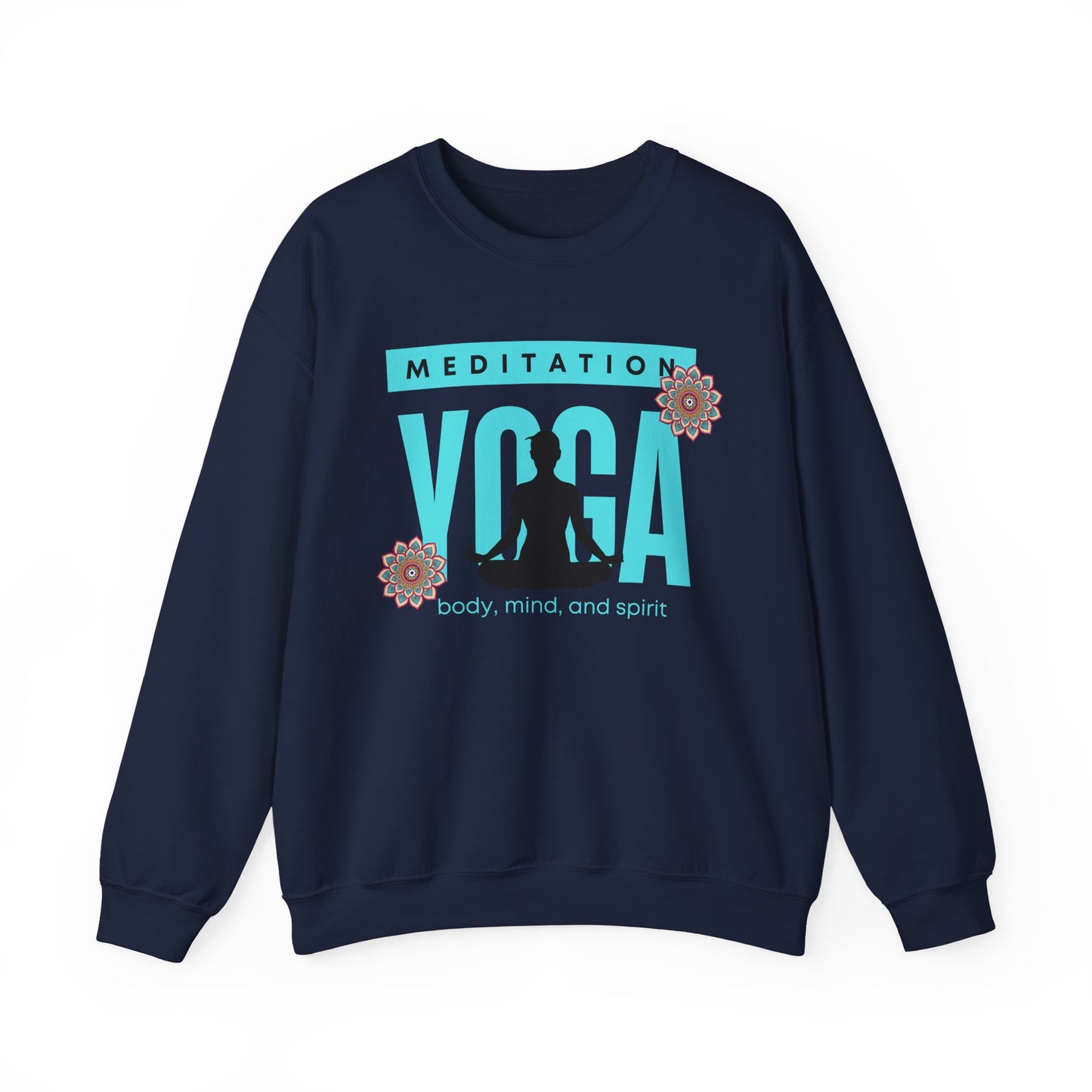🕉️Meditation • Yoga • Body, Mind & Spirit Crewneck Sweatshirt