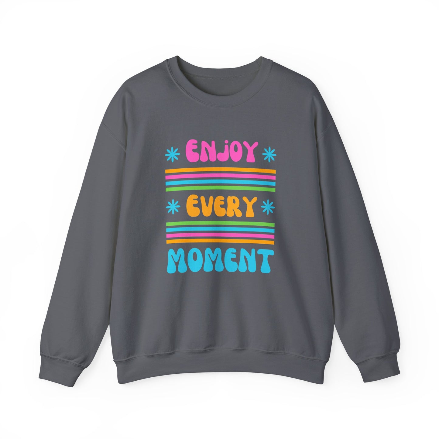 🌞Joy in Color - Every Moment is a Miracle Crewneck Sweatshirt