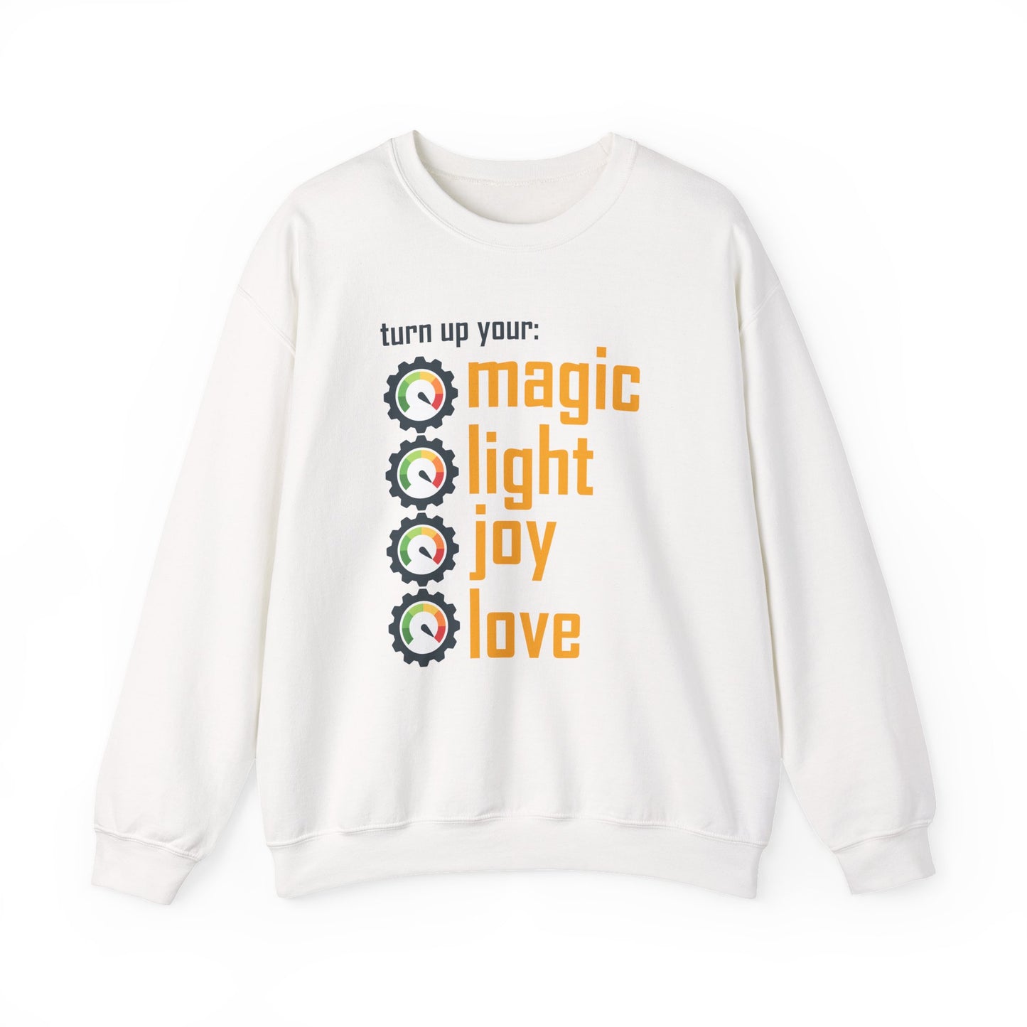 🎚️Turn Up Your Light - A Soulful Volume of You - Crewneck Sweatshirt