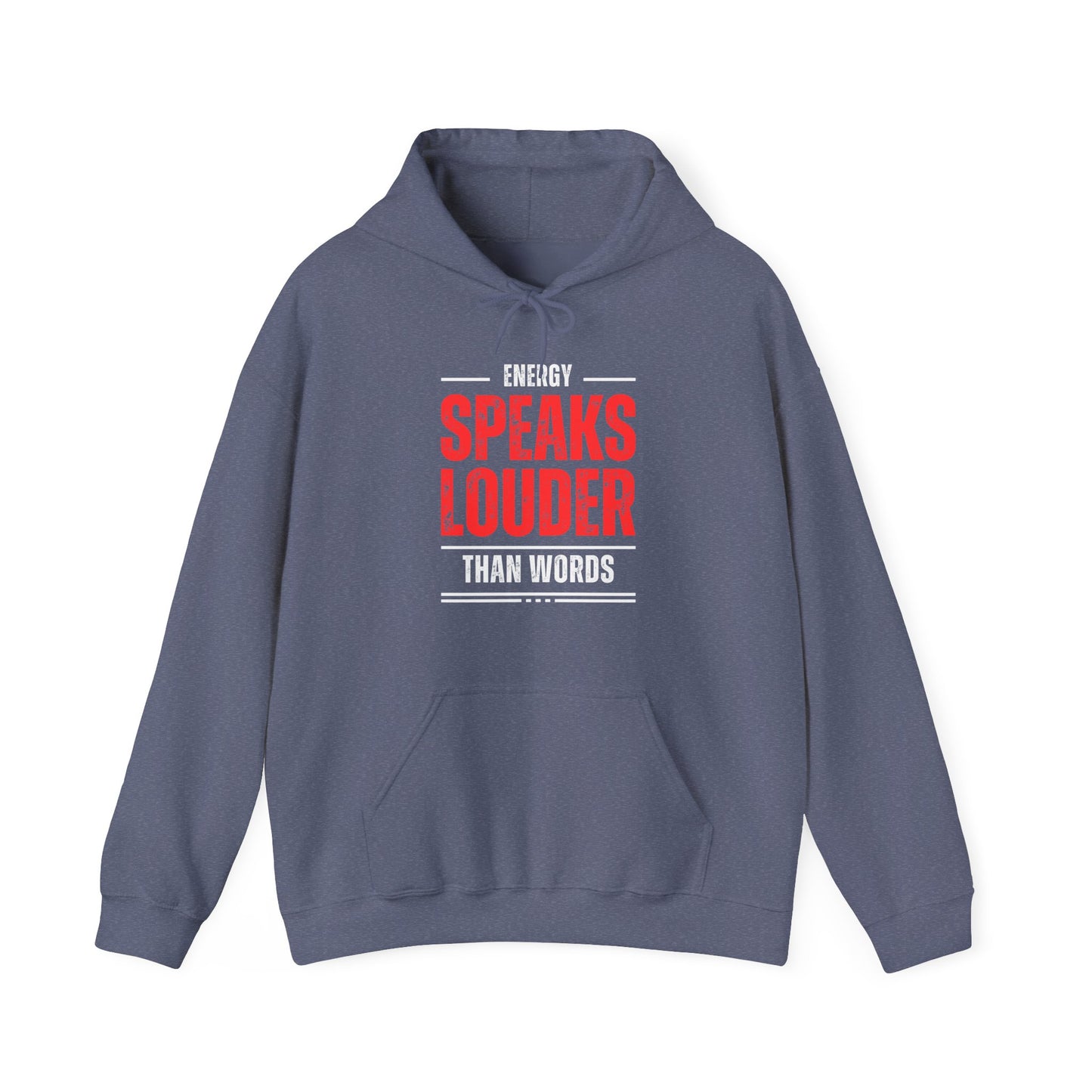 Energy Speaks Louder Than Words Hoodie – Cozy Spiritual Statement Wear✨