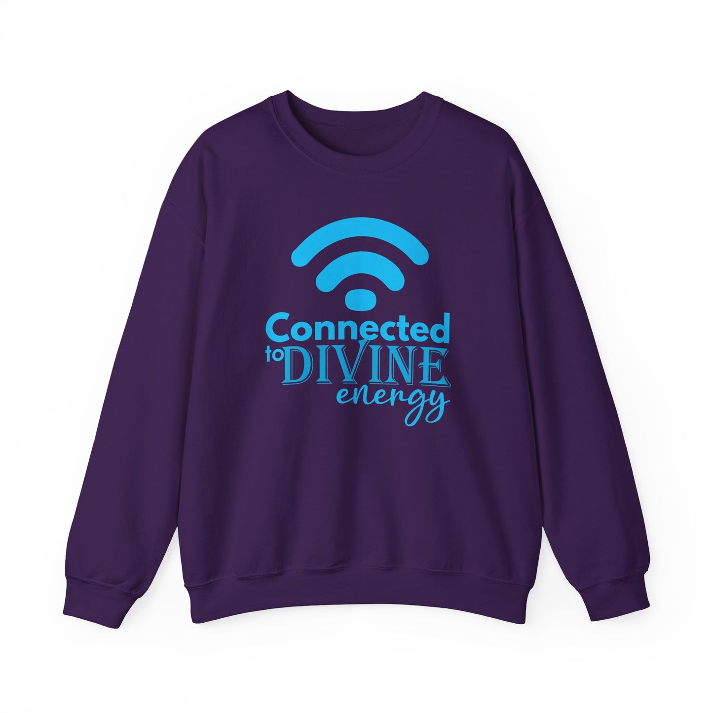 📶Divine Signal - Stay Spiritually Connected Crewneck Sweatshirt