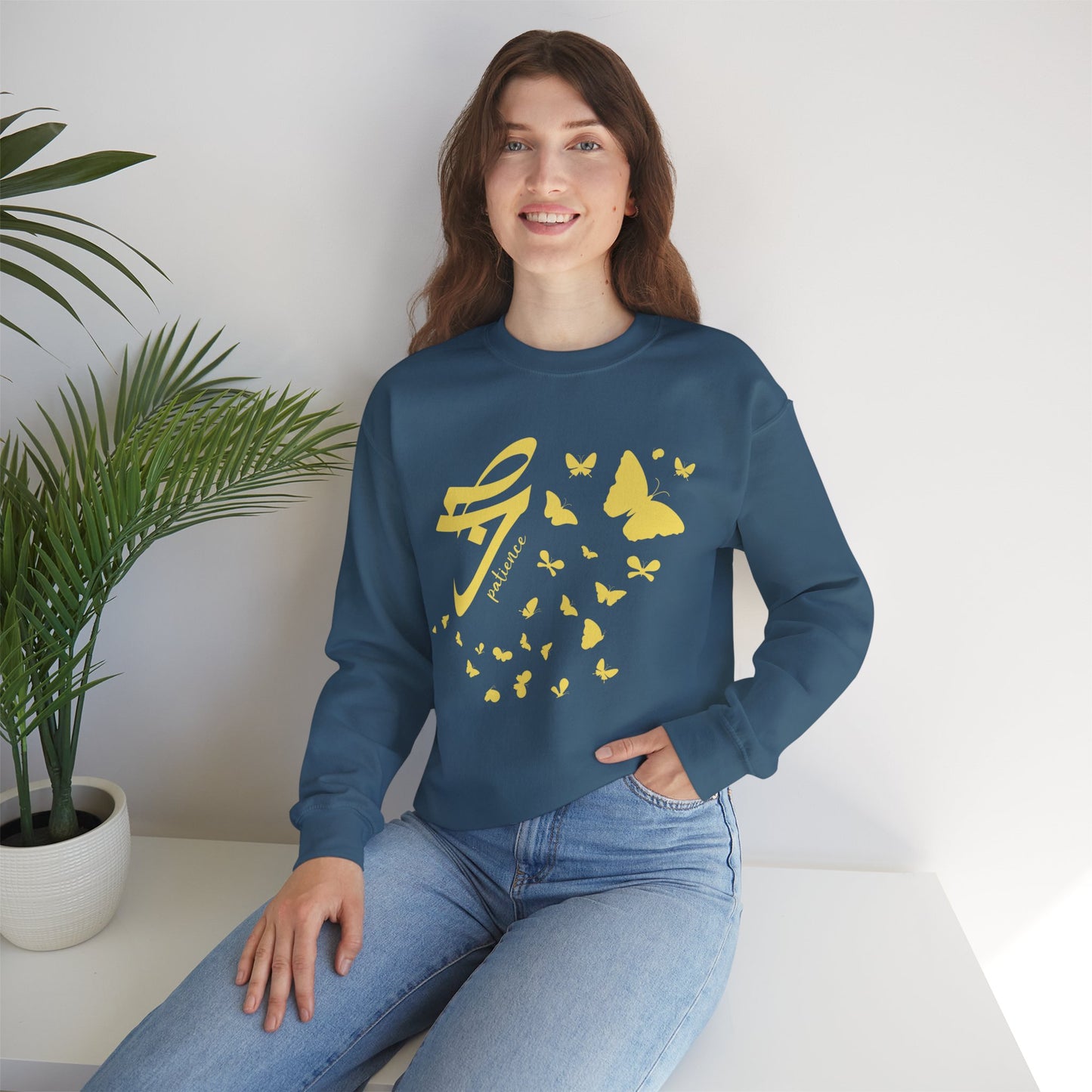 🦋SABR – Patience in Flight Crewneck Sweatshirt